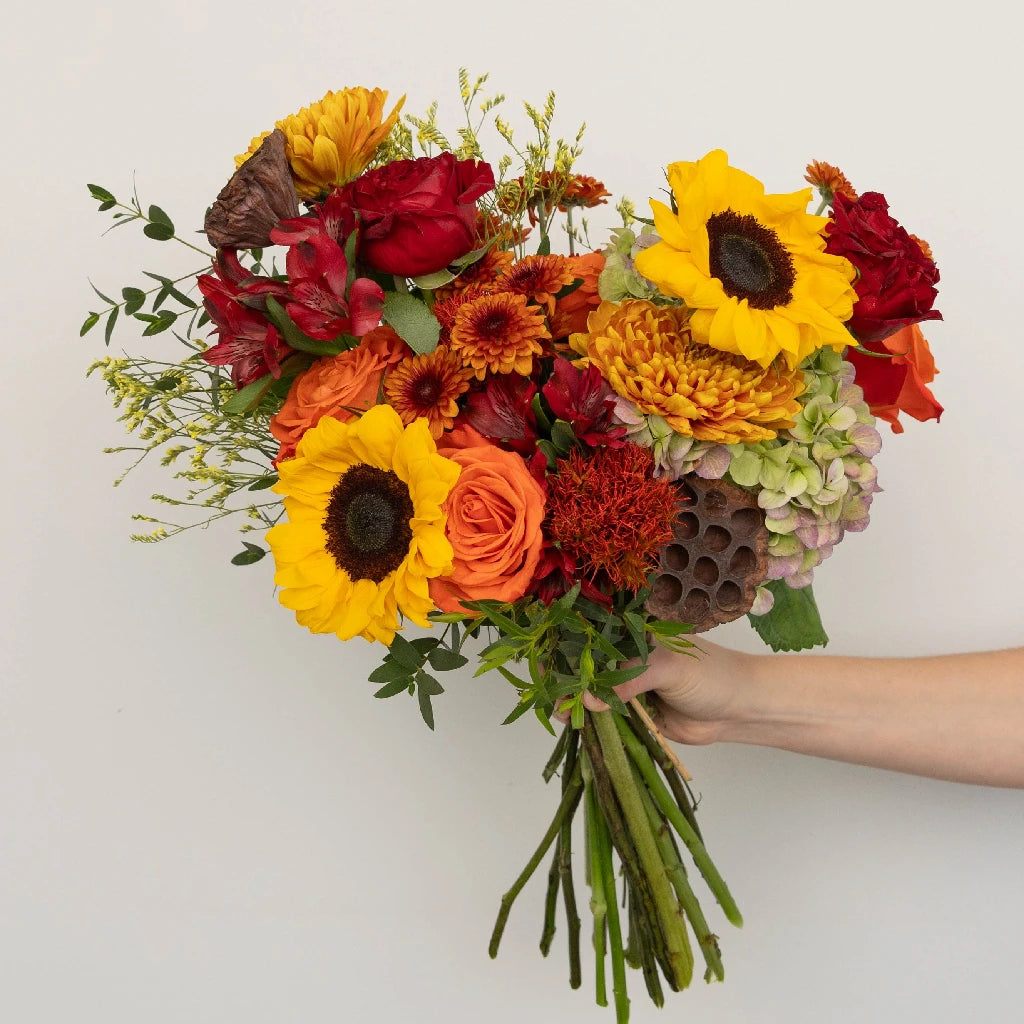 Autumn Dream DIY Flower Kit - Premium Artificial Floral Arrangement Set for Home Decor, Wedding, Party & Fall Centerpieces | Easy DIY Craft for Seasonal Decorations