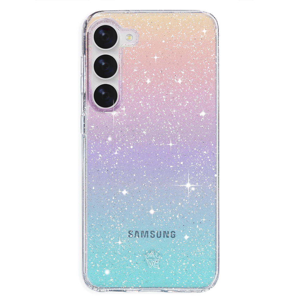 Ombre Stardust Glitter Phone Case for Samsung Galaxy - Protective & Stylish Cover for Everyday Use & Special Occasions