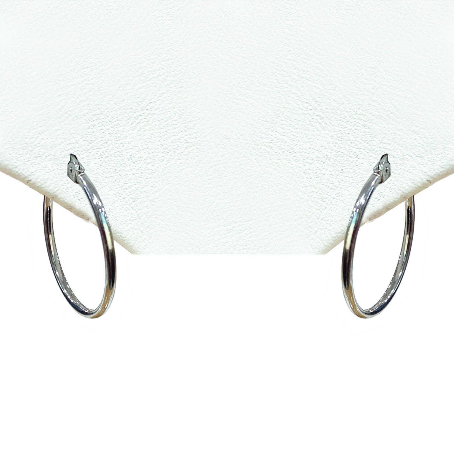 14K Gold Hoop Earrings for Women - 37mm Elegant Dangle Earrings for Everyday Wear & Special Occasions