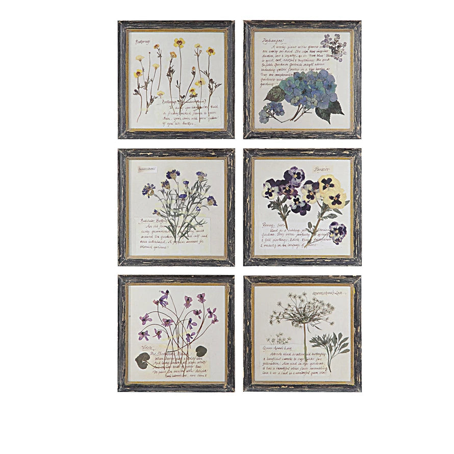 Floral Framed Wall Art - Elegant Botanical Canvas Prints for Home & Office Decor | Perfect for Living Room, Bedroom & Dining Room Wall Decorations