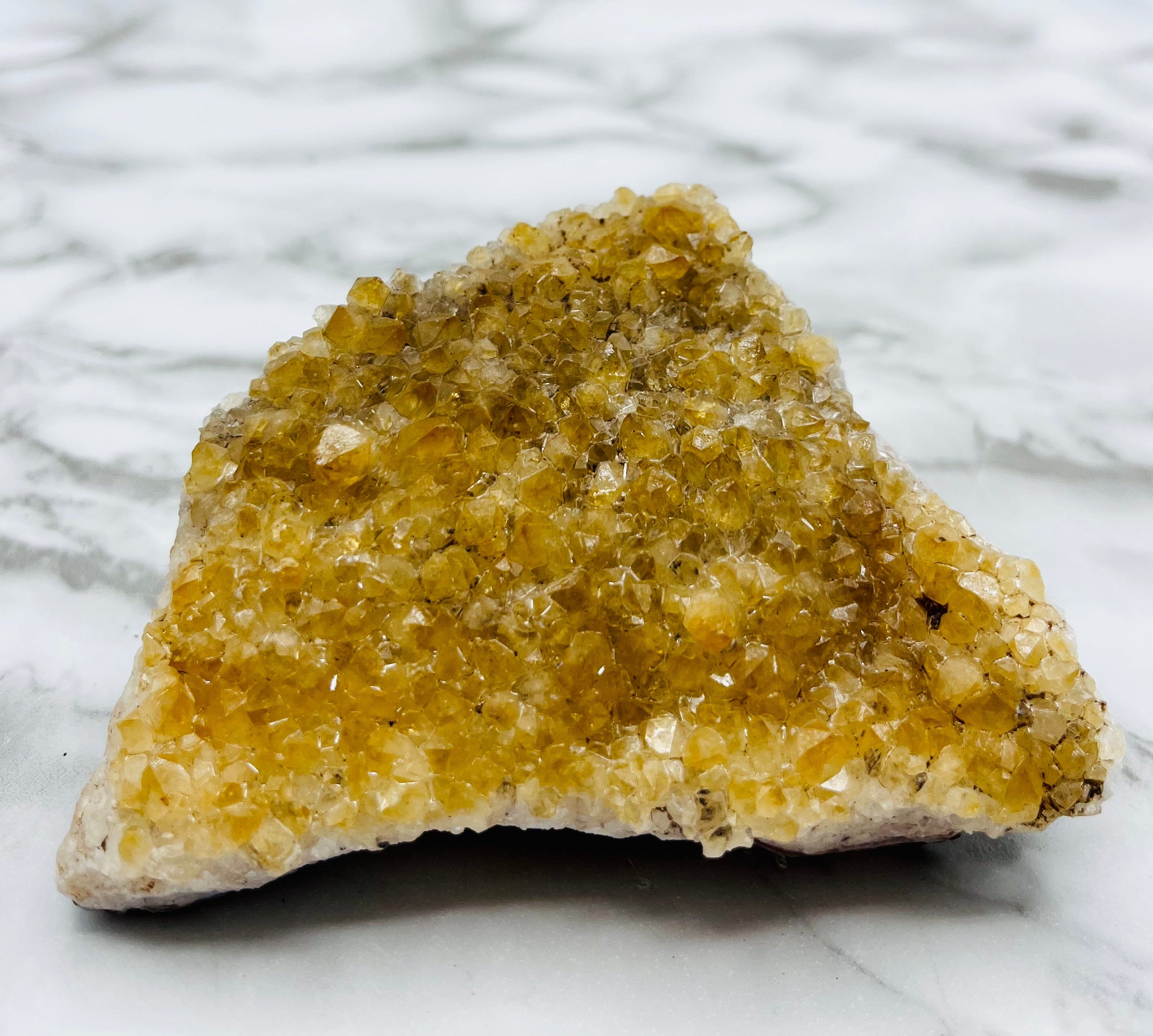 Natural Citrine Crystal Cluster - 43g Raw Citrine Stone for Healing, Meditation & Energy Work | Home Decor, Reiki, Chakra Balancing, Gift Idea