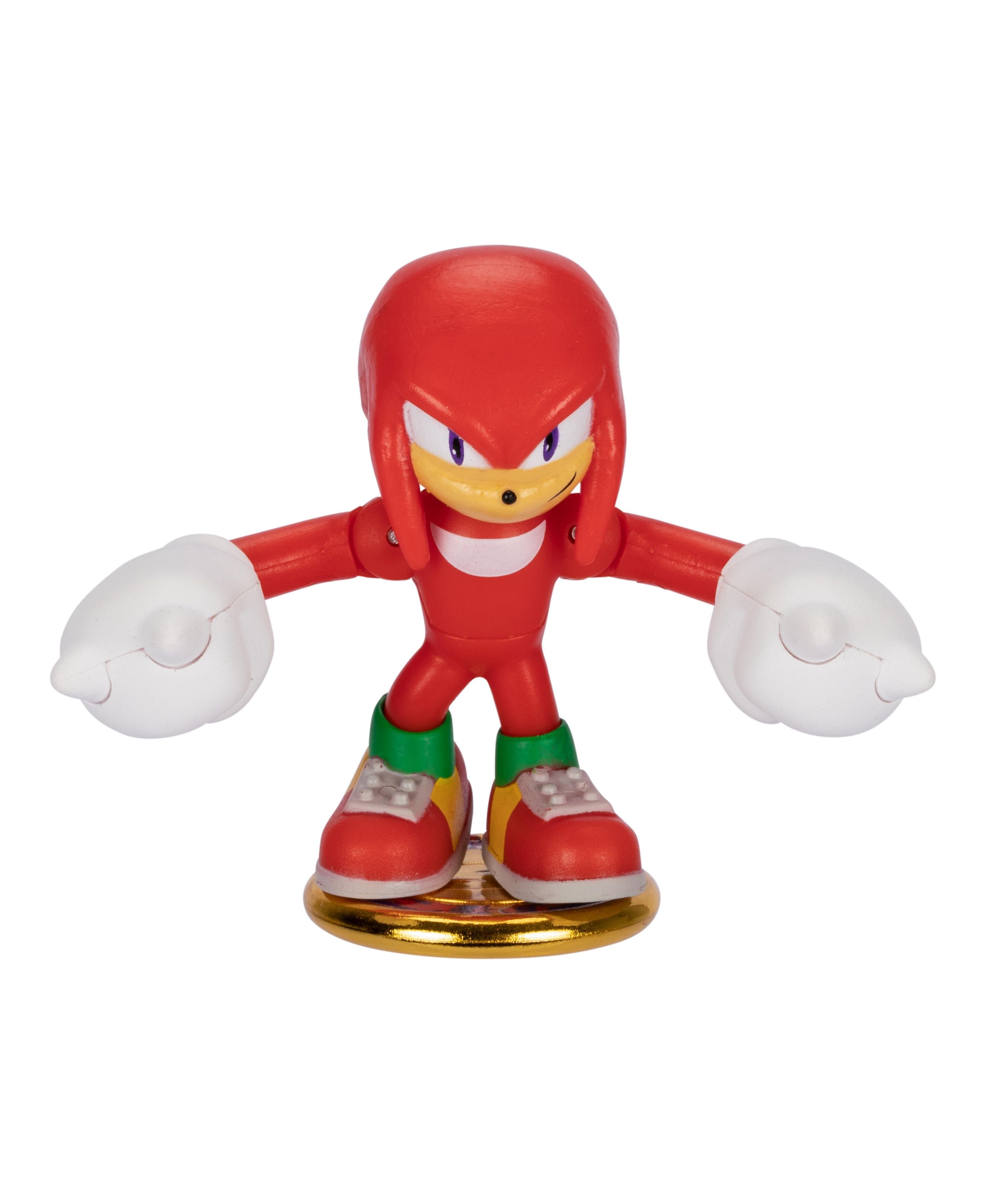Akedo Sonic the Hedgehog vs Knuckles S1 Battle Pack - Action Figure Toy Set for Kids, Collectible Fighting Game Characters - Perfect for Playtime, Gifts & Display