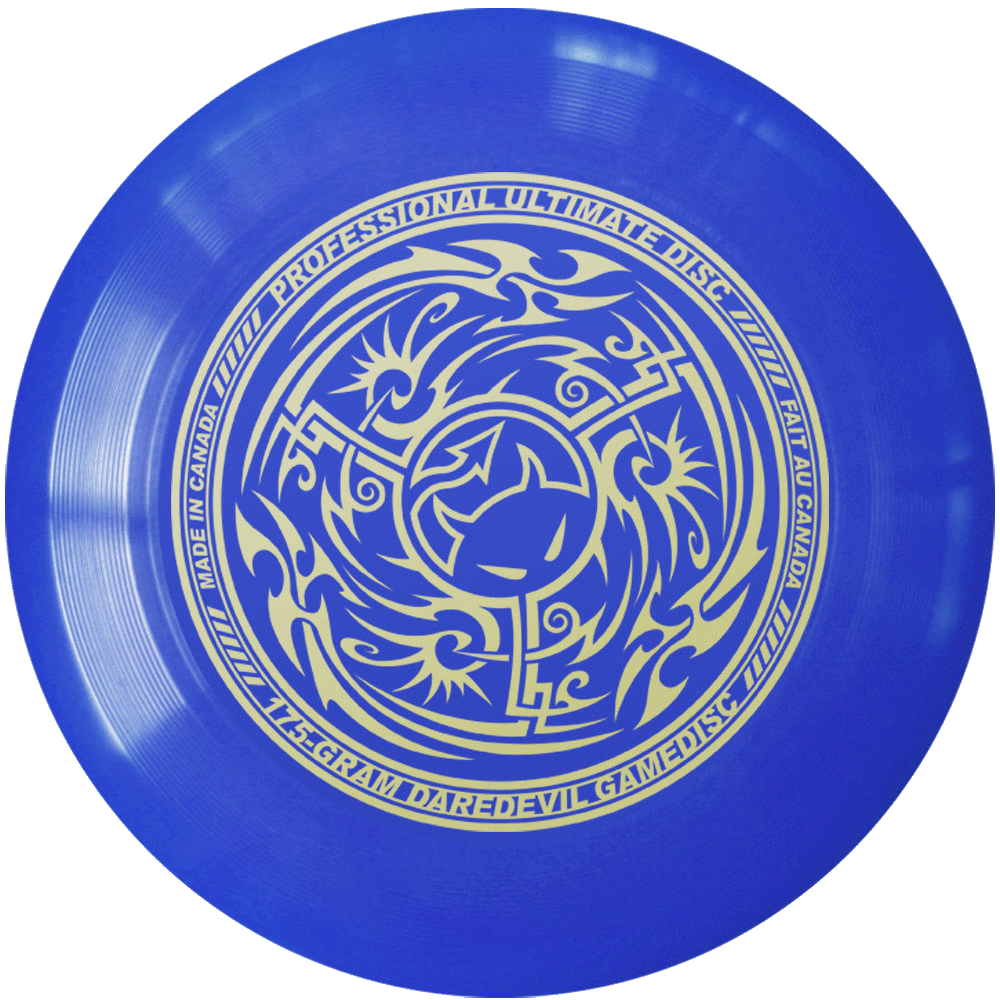 Daredevil Tribal Gamedisc 175g Ultimate Frisbee - Perfect for Beach Games, Park Play & Ultimate Frisbee Tournaments