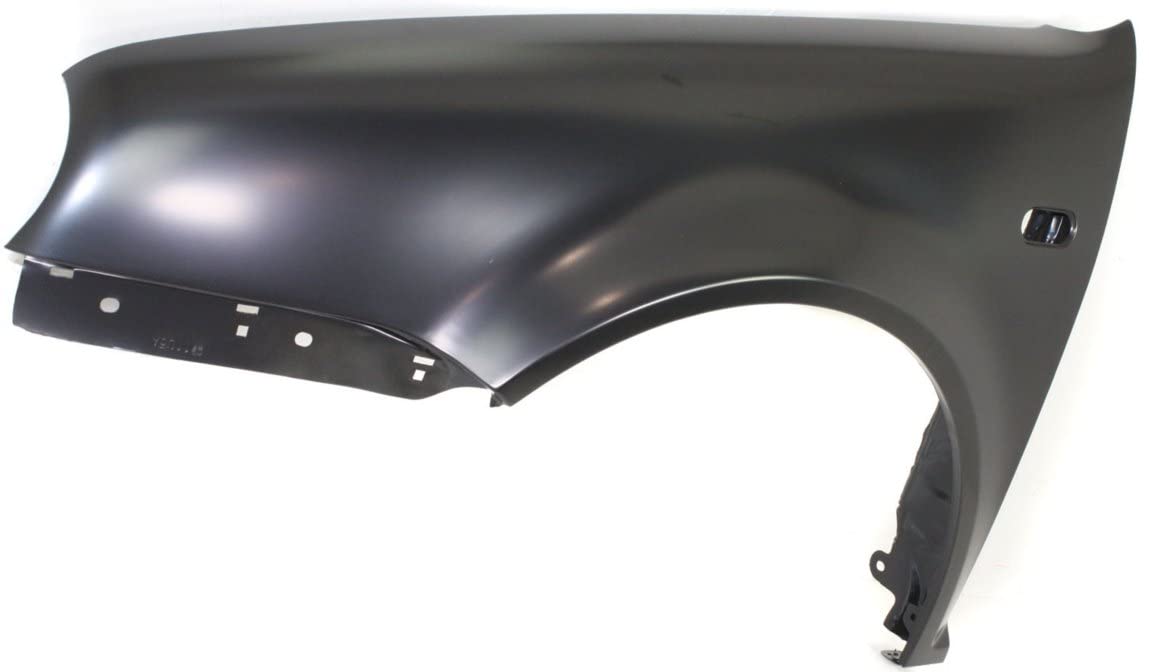 Fender Replacement for 1999-2006 Volkswagen Golf & 2006-2007 GTI - Front Driver Side Primed Steel Body Panel | Perfect for Auto Repair & Restoration Projects