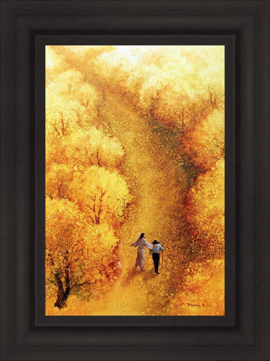 By Your Side - Heartwarming Art Print by Yongsung Kim - Perfect for Home Decor, Office Inspiration & Gift Giving