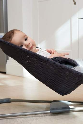 BabyBjorn Bouncer Bliss Mesh - Premium Baby Bouncer with Breathable Mesh Fabric for Newborns to Toddlers | Perfect for Nursery, Playtime & Soothing Baby to Sleep