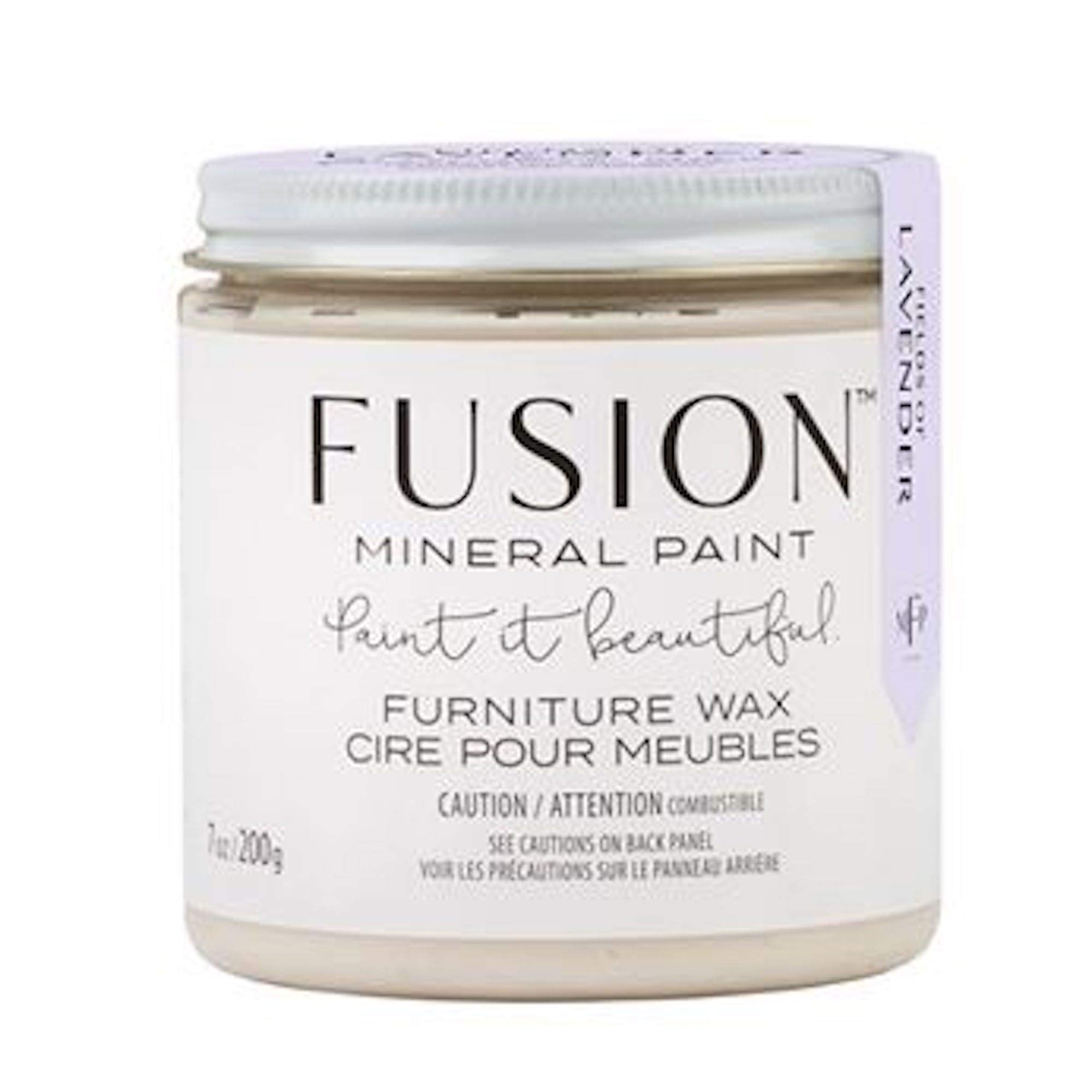 Premium Lavender Scented Furniture Wax - 200g for Wood Polish & Restoration - Ideal for Antiques, Tables & Cabinets