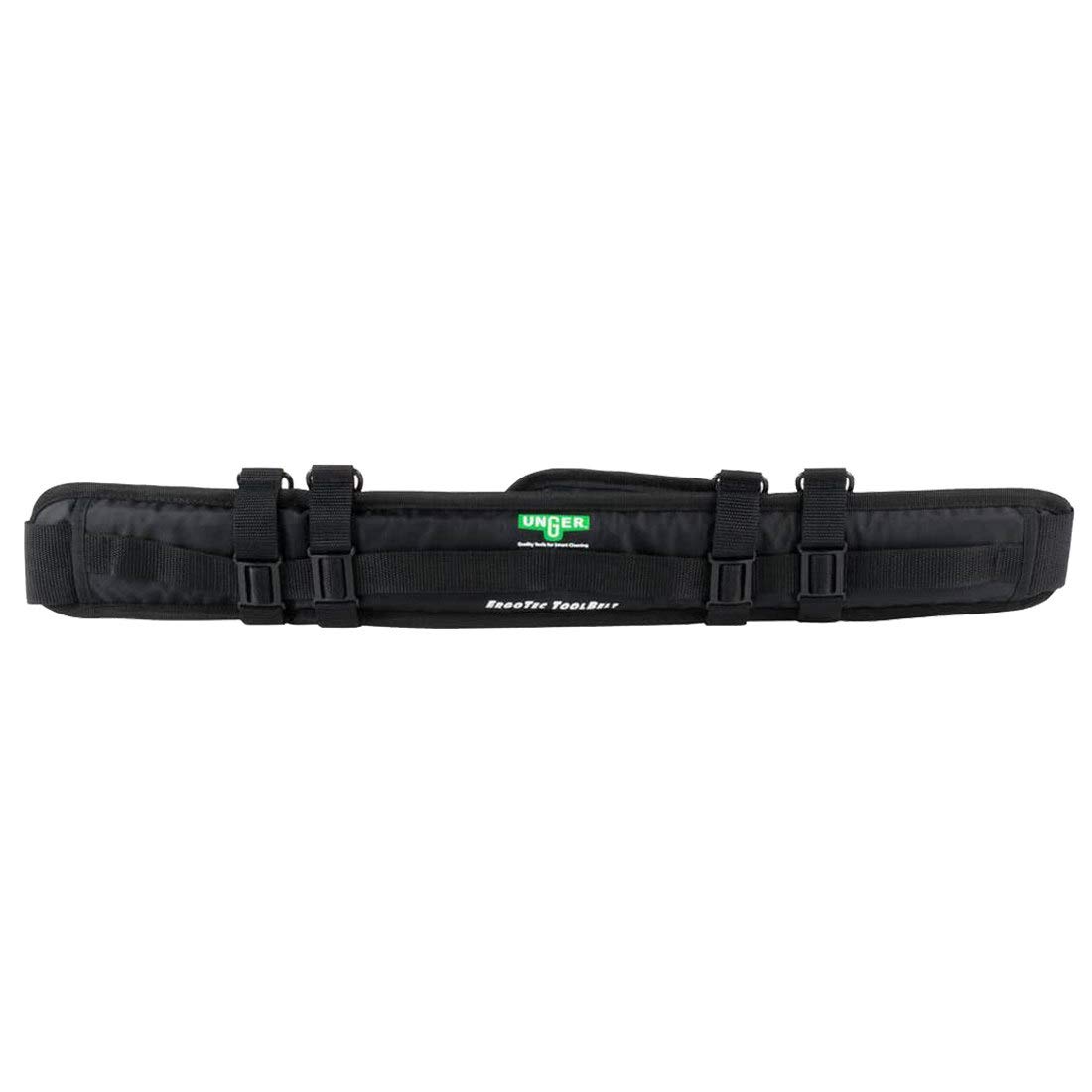 Unger ErgoTec Professional Tool Belt for Construction Workers - Heavy Duty Adjustable Work Belt with Multiple Pockets for Tools - Perfect for Carpentry, Plumbing & DIY Home Improvement Projects