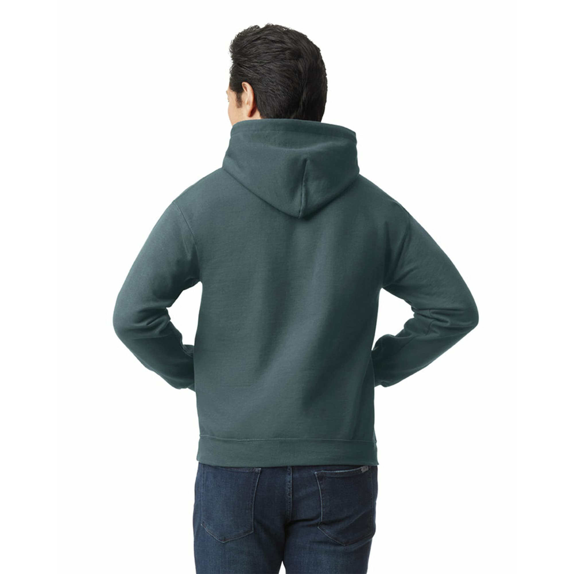 Gildan Unisex Adult Fleece Hoodie Sweatshirt - Soft Warm Pullover Hooded Sweatshirt for Men & Women, Style G18500 (Multipack) - Perfect for Casual Wear, Gym, Outdoor Activities & Cold Weather Layering