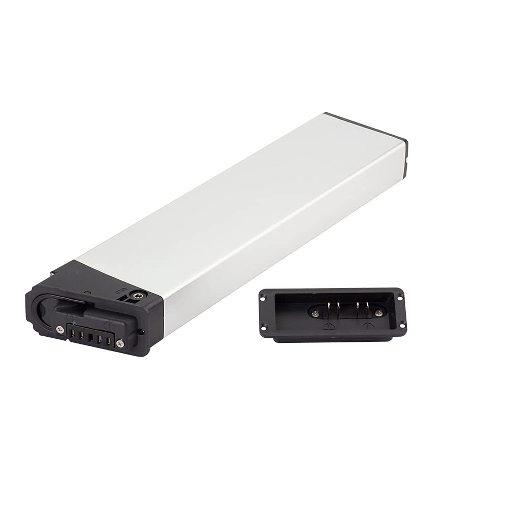 36V 10.5Ah 10S3P Lithium-ion Ebike Battery with Charger - Built-in Power for Folding Electric Bicycles (450x45x103x365mm) - Perfect for Commuting, Urban Travel & Eco-Friendly Transportation