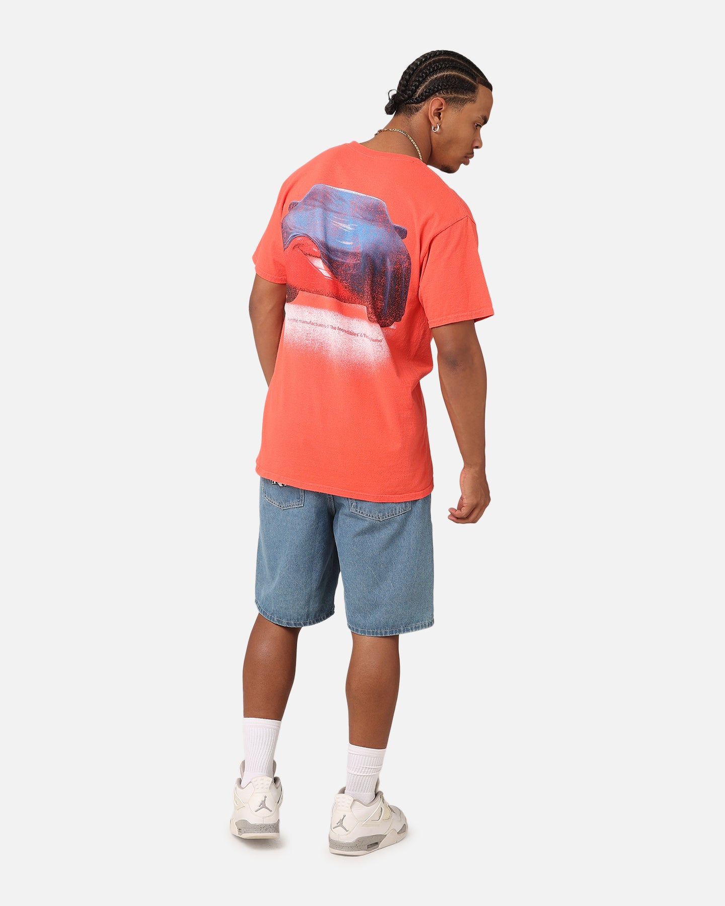 Vintage Disney Pixar Cars Red T-Shirt - American Thrift Style for Men & Women - Perfect for Casual Wear, Cosplay, and Disney Fans
