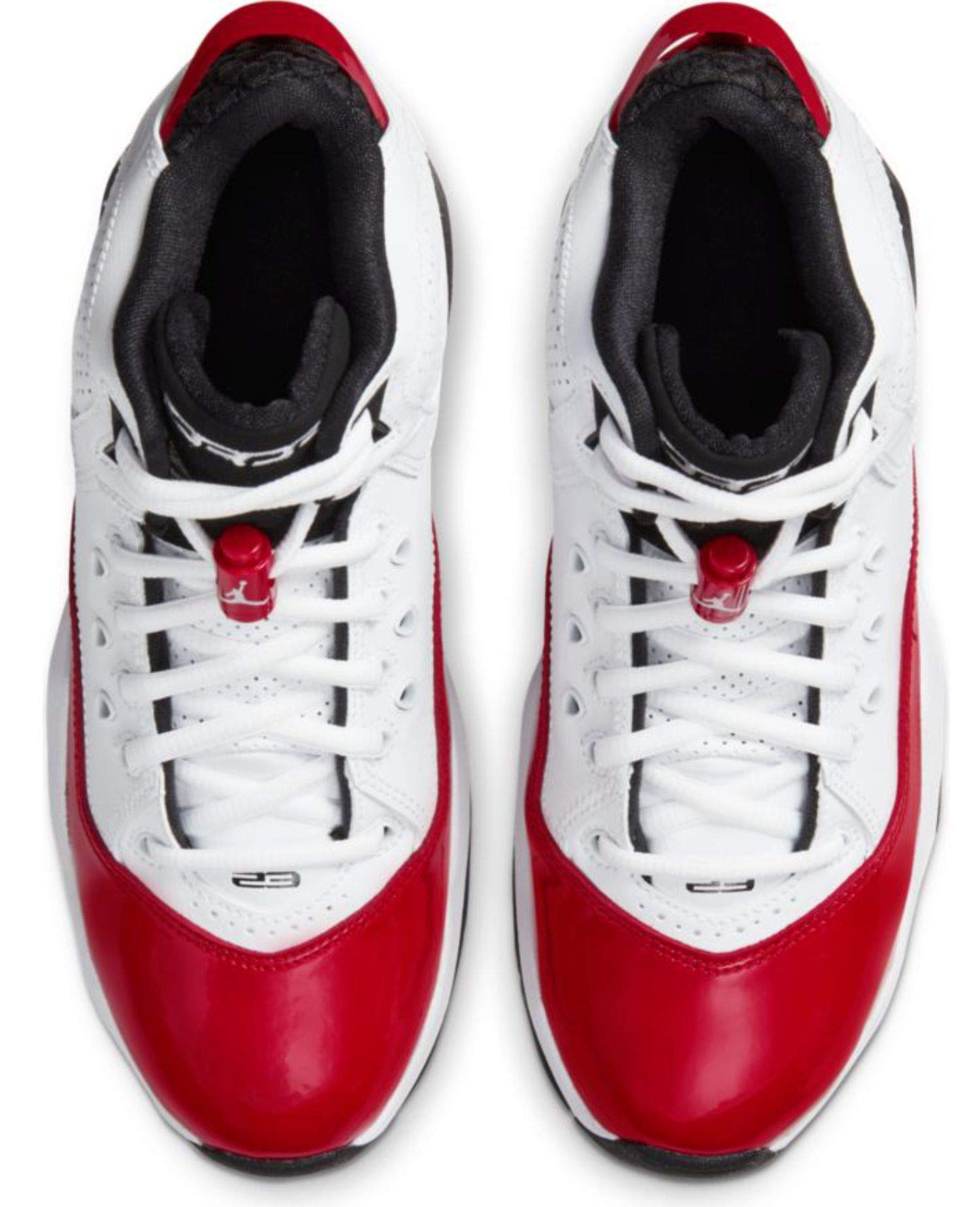 Jordan B'loyal GS Big Kids Basketball Shoes - Size 5 White/Gym Red-Black | High-Performance Sneakers for Youth Basketball & Casual Wear | CK1425-106
