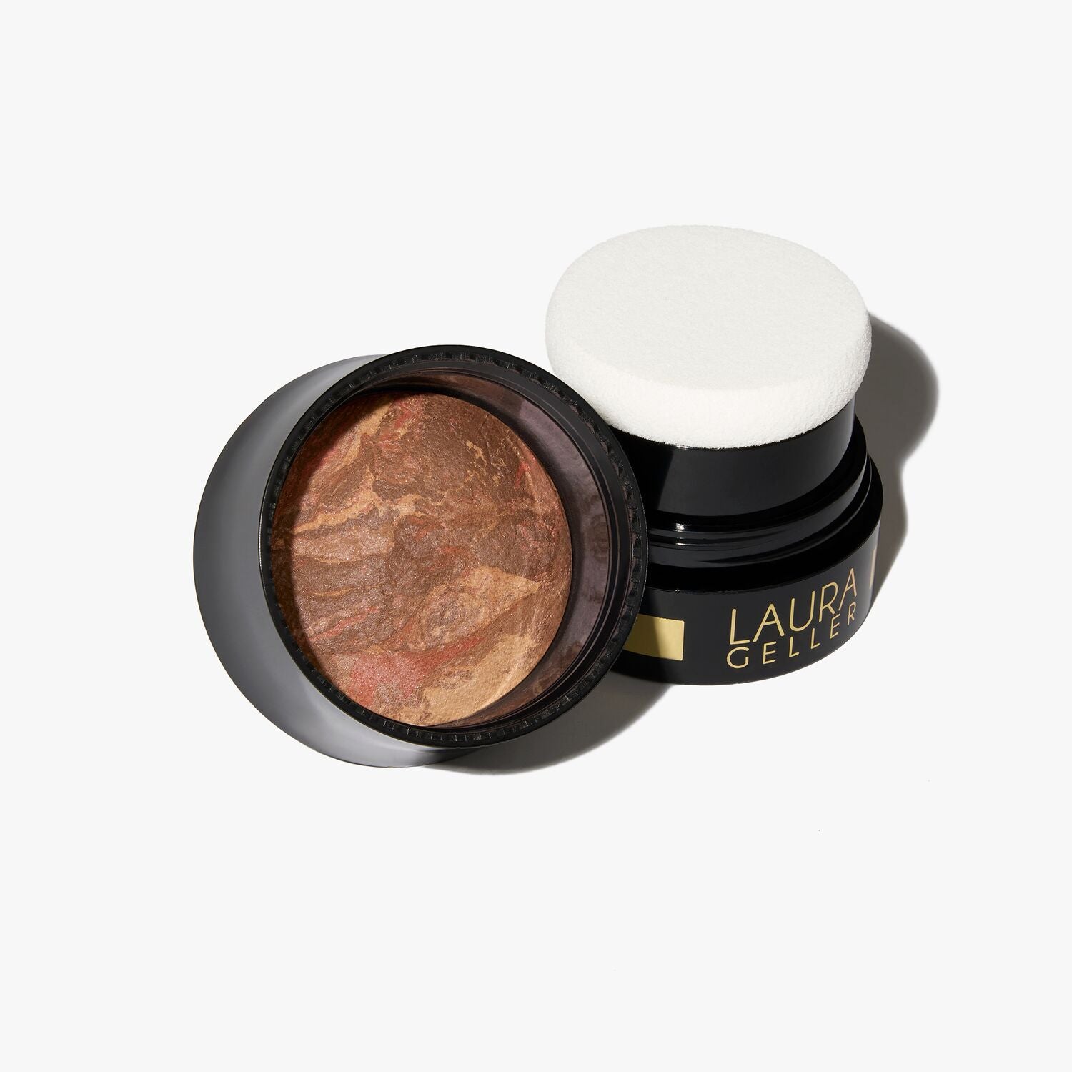 Baked to Go Balance & Brighten Powder Foundation - Natural Finish, Oil-Free & Lightweight for Flawless Skin | Perfect for Everyday Wear & On-The-Go Touch Ups