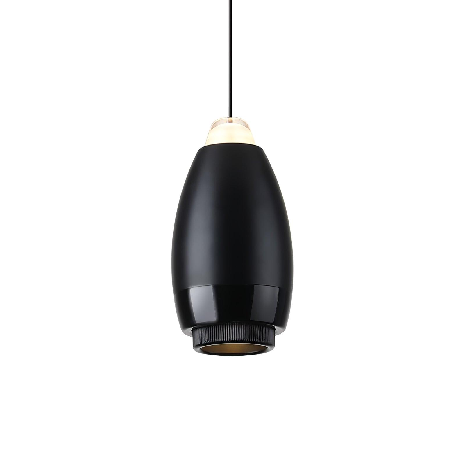 Modern Dawn Pendant Light - Elegant Glass Ceiling Hanging Lamp for Dining Room, Kitchen Island & Bedroom Decor - Warm White LED Lighting Fixture