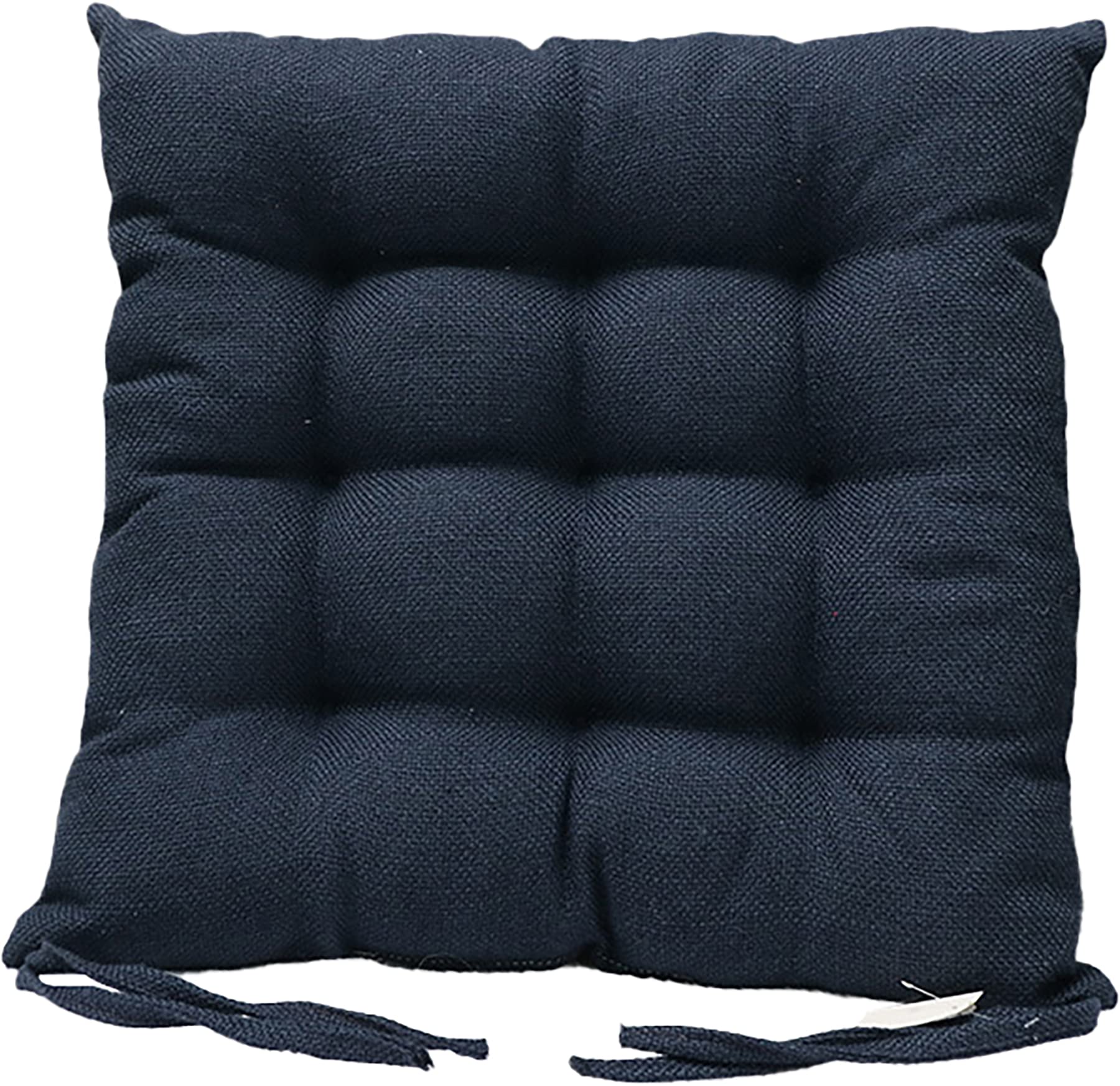 6-Piece Navy Blue Dining Chair Cushions Set - Comfortable Seat Pads for Kitchen, Office & Sofa Chairs - Home Decor & Ergonomic Support for Long Sitting