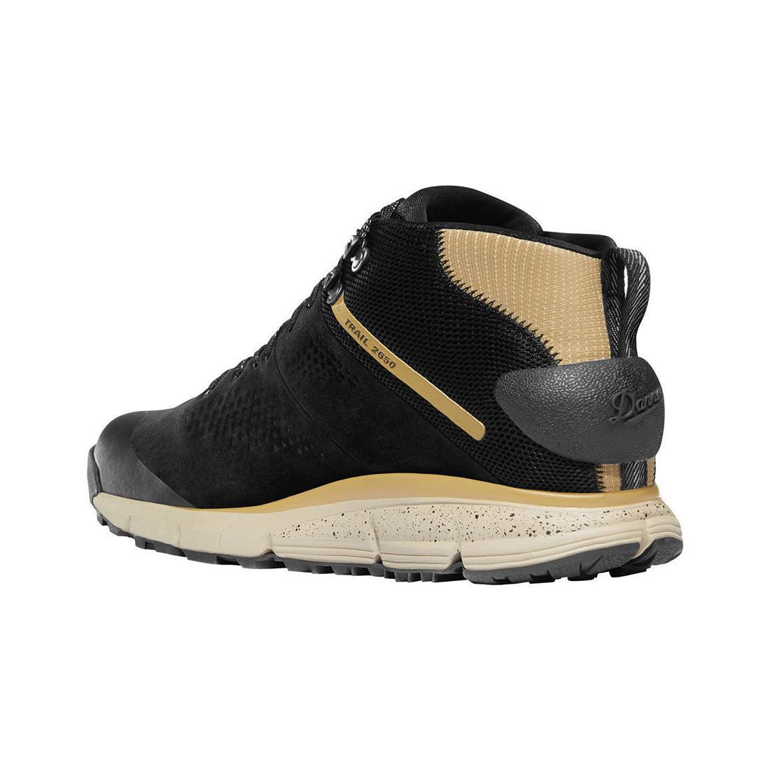**Men's Trail 2650 Mid 4 GTX Hiking Boots - Waterproof, Lightweight & Durable for Outdoor Adventures - Black/Khaki**    *(Perfect for Hiking, Backpacking, and Mountain Trekking - Ideal for All-Season Use on Rough Terrains)*