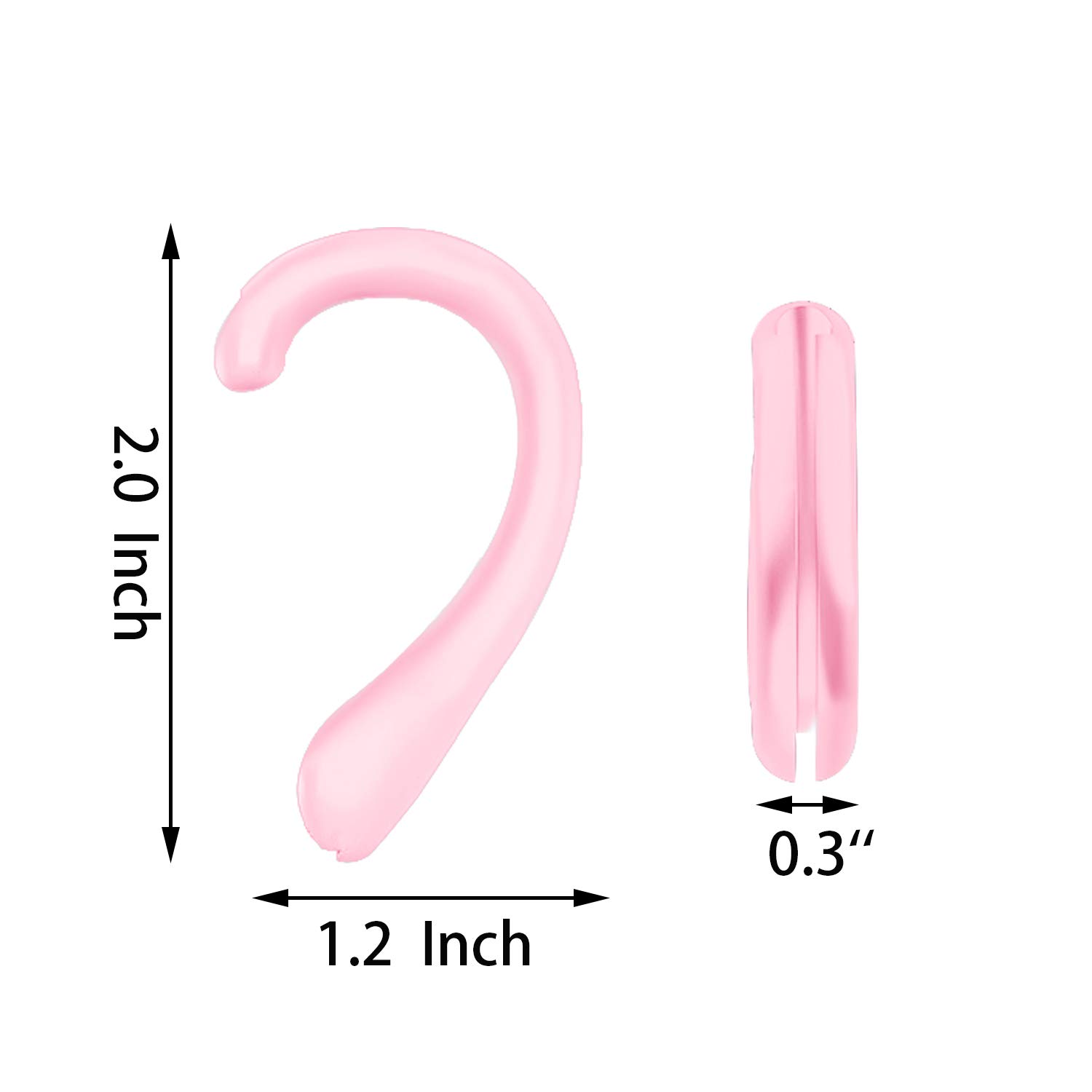 Anti-Slip Silicone Ear Protectors - Soft Earloop for Comfort, Relieves Ear Discomfort - Perfect for Long Work Shifts, Travel & Noise Sensitivity Protection