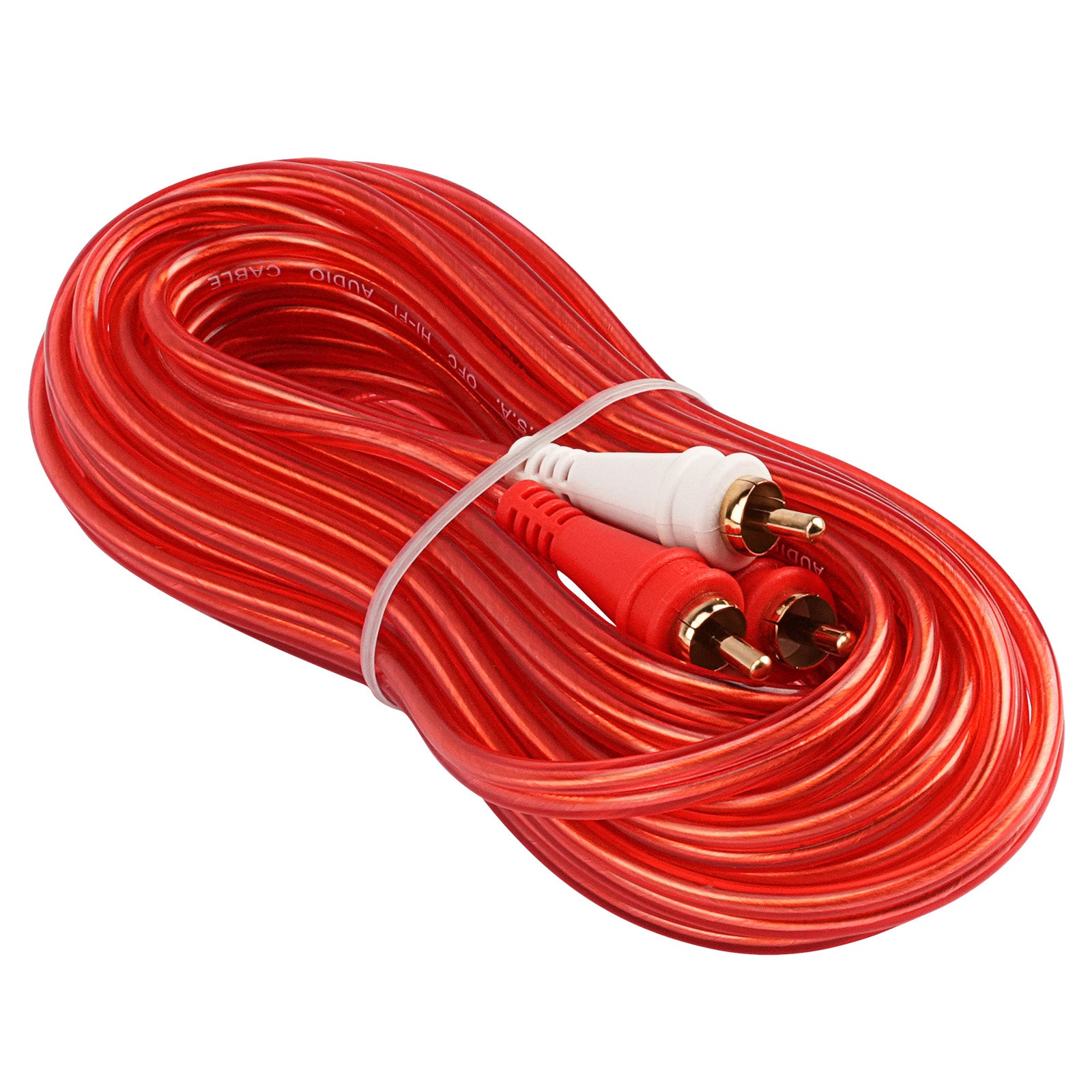 17FT Oxygen-Free RCA Audio Cable - High-Quality Stereo Interconnect for Home Theater, Hi-Fi Systems, and Gaming Setups (BMV G 17)