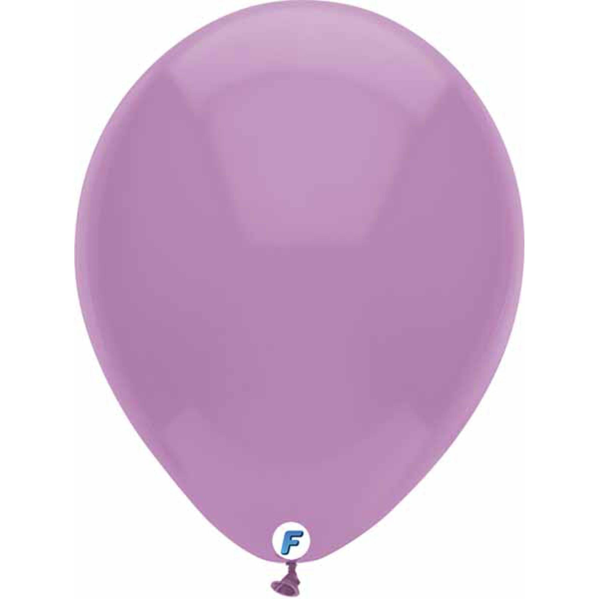 Funsational 12 Inch Purple Latex Balloons - Pack of 100 | Perfect for Birthday Parties, Baby Showers & Wedding Decorations
