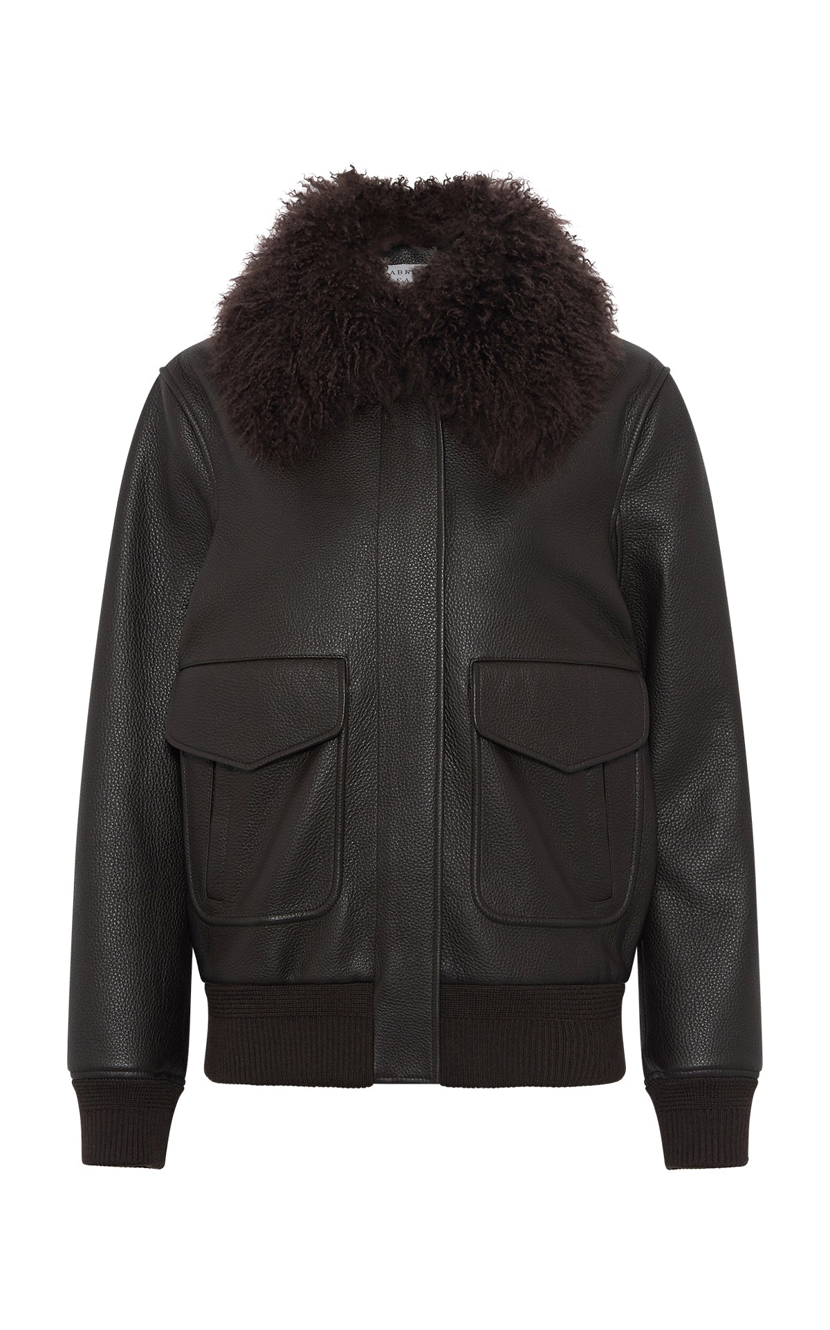 Premium Ebony Textured Leather Grant Jacket for Men - Stylish Outerwear for Business Casual & Evening Events