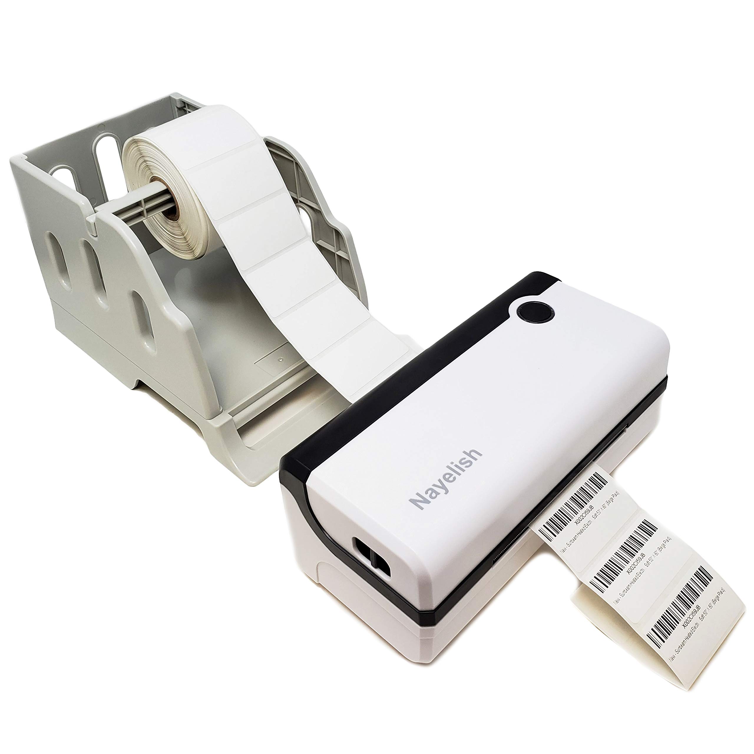 Nayelish Commercial Grade 4x6 Direct Thermal Label Printer - High Speed Barcode Printer for Etsy, eBay, Amazon - Ideal for Shipping Labels, Inventory Management & Small Business Packaging