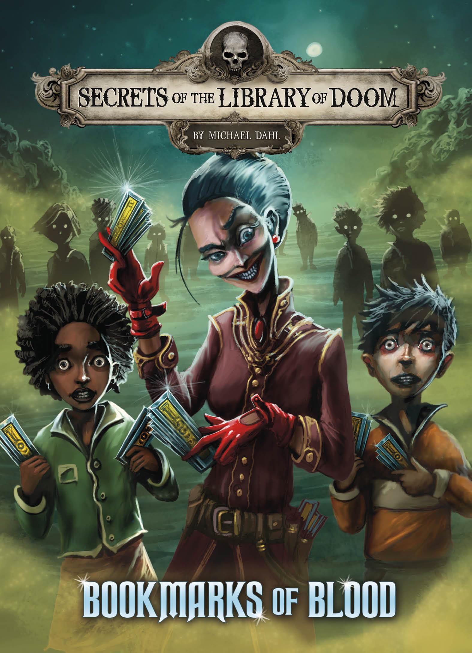 Bookmarks of Blood (Secrets of the Library of Doom) - Horror Bookmark Collection for Readers & Book Lovers - Perfect for Halloween Gifts & Dark Fantasy Decor