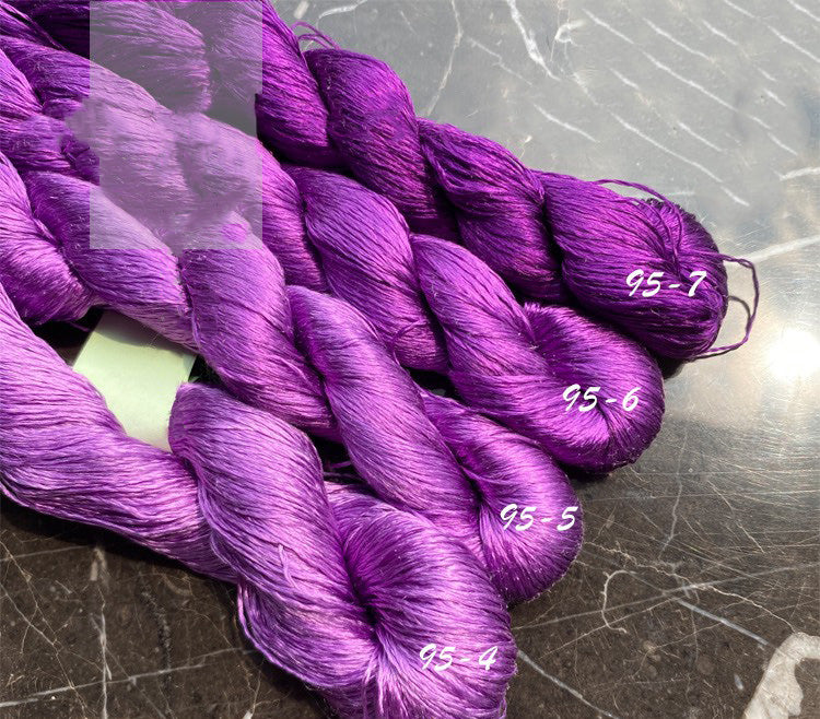 400m Suzhou Embroidery Monofilament Untwisted Mulberry Silk Thread - Premium Silk Embroidery Floss for Needlework, Cross Stitch & Handicrafts (Ideal for Traditional Chinese Embroidery, Clothing Decoration & DIY Crafts)