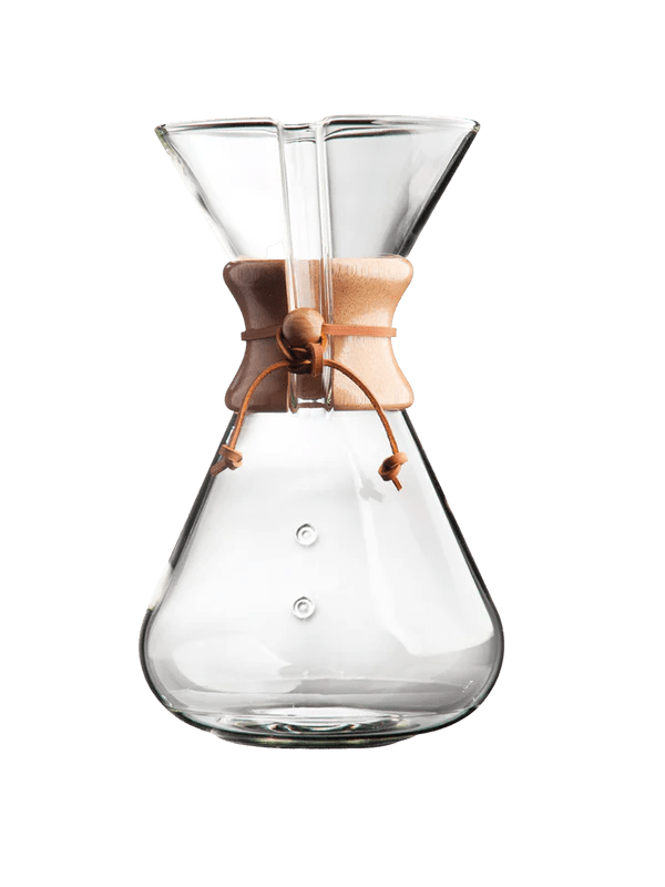 CHEMEX® 13-Cup Handblown Glass Coffee Maker - Perfect for Home Brewing, Office Use & Large Gatherings