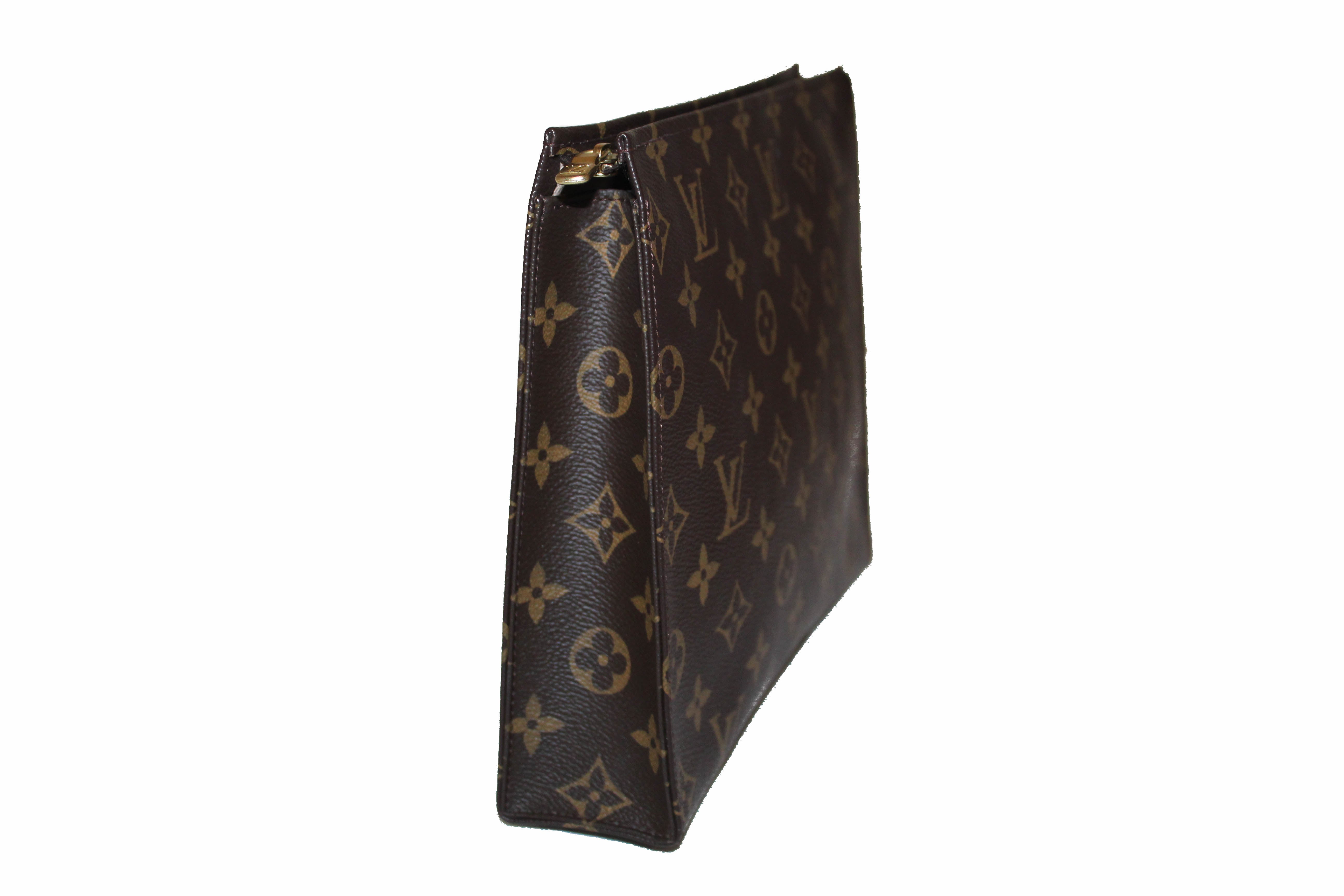 Authentic Louis Vuitton Monogram Toiletry Pouch 26 - Luxury Travel Cosmetic Bag for Women & Men | Perfect for Makeup, Skincare & Travel Essentials Organization