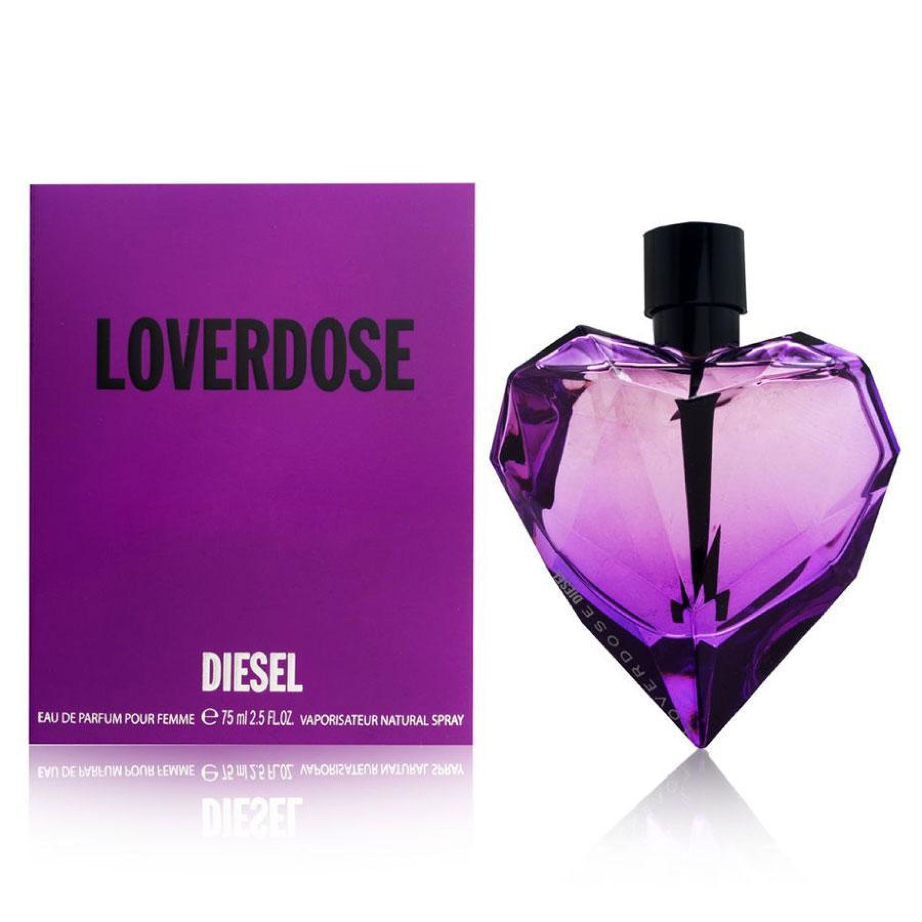 Diesel Loverdose Eau de Parfum Spray for Women - Floral Fruity Fragrance, Long-Lasting Perfume for Date Night & Special Occasions