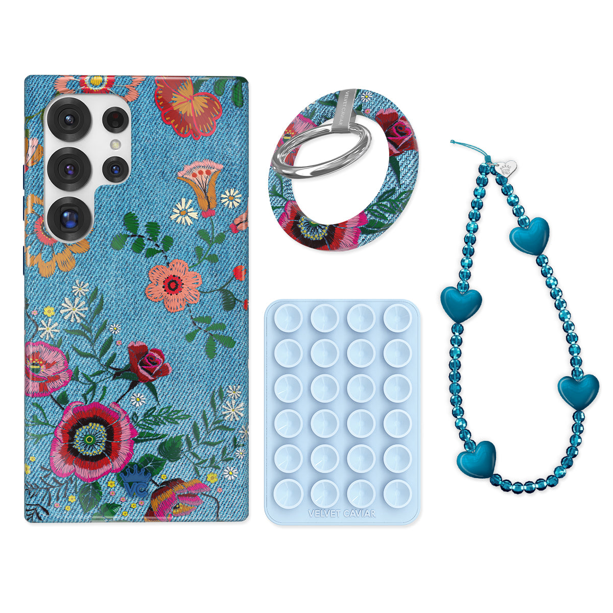 Stylish Groovy Floral Samsung Phone Case with Secure Grip - Perfect for Everyday Use, Work & Travel