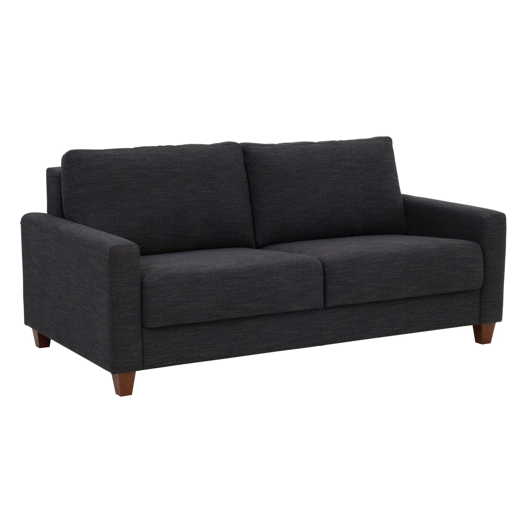 Meko Sleeper Loveseat - Convertible Sofa Bed with Storage | Comfortable 2-Seater for Small Spaces | Perfect for Guest Rooms, Apartments & Home Offices