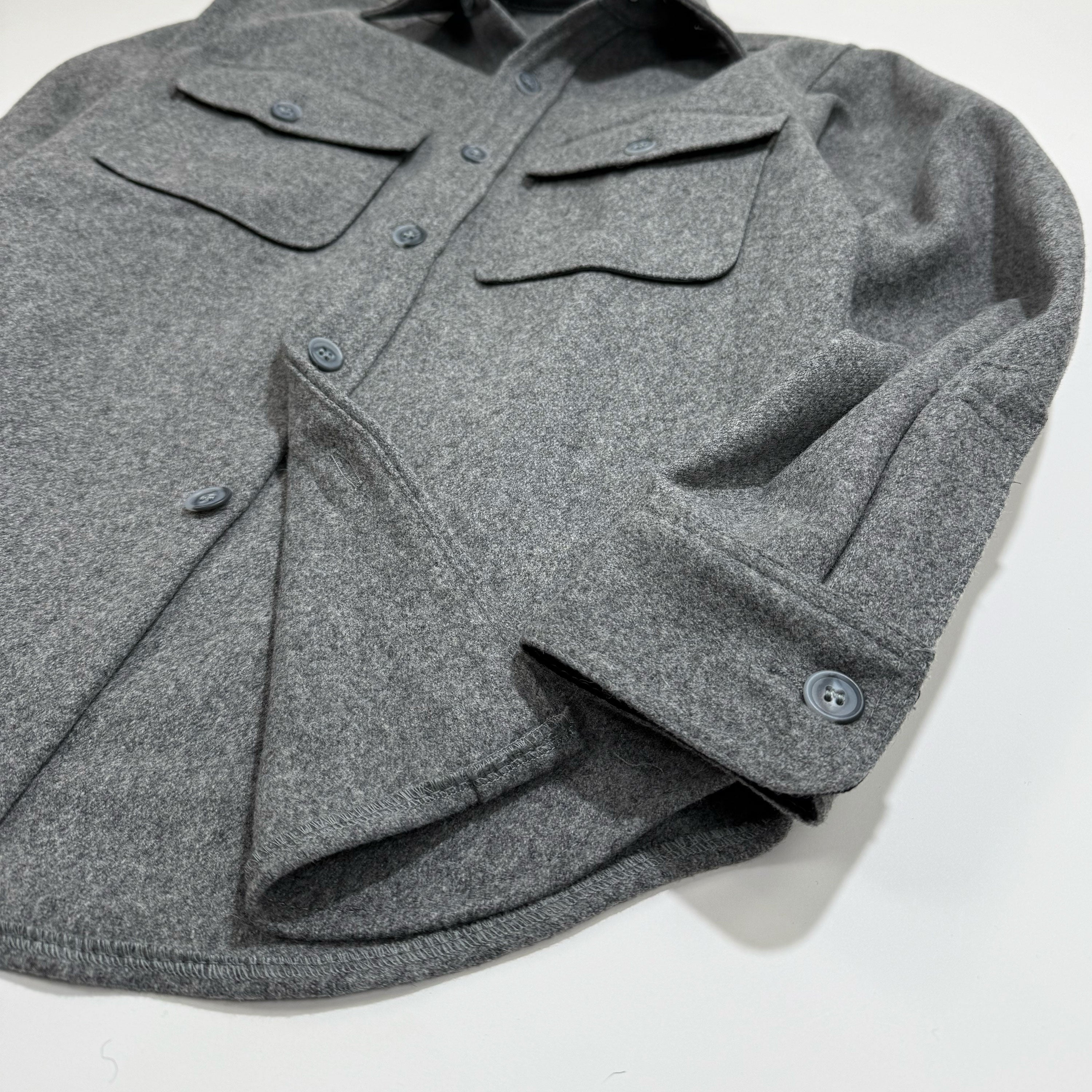 Premium Wool Button Down Shirt for Men - Classic Business & Casual Wear - Perfect for Office, Dates & Formal Events