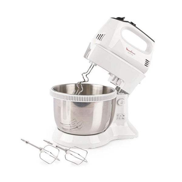 Moulinex Stainless Steel Mixer Bowl - 3.5L Capacity, 300W Power - Perfect for Baking, Mixing Dough & Food Prep - Durable Kitchen Appliance for Home Cooks & Bakers