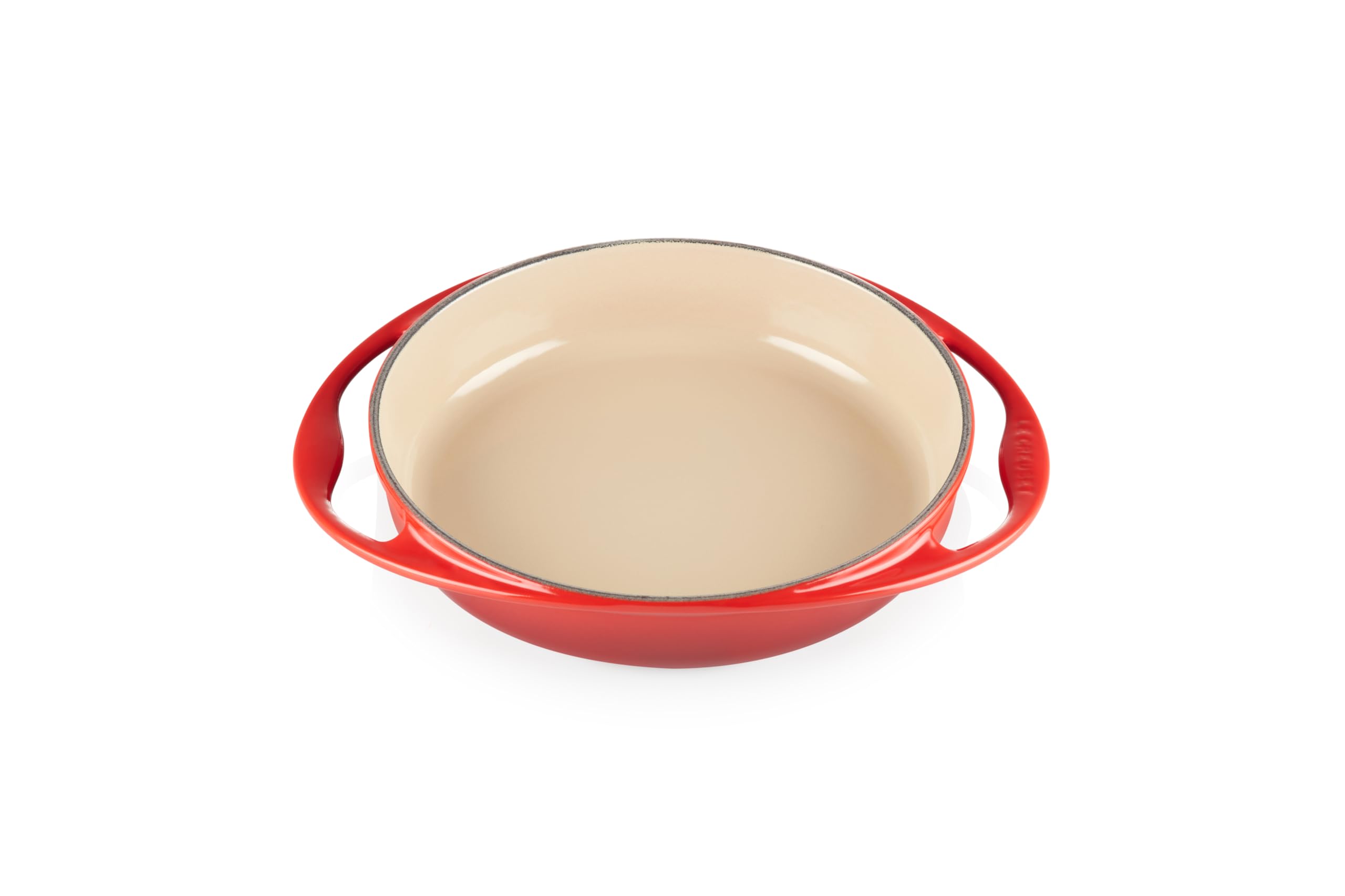 Le Creuset Enameled Cast Iron Tatin Dish 2 Quart - Cherry Red French Oven for Baking, Roasting & Serving - Perfect for Apple Tarts, Casseroles & Family Dinners