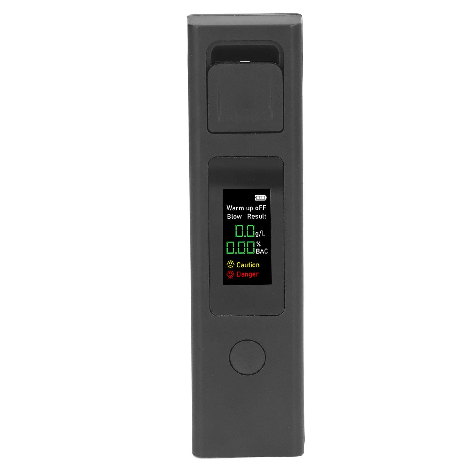 **High Accuracy Portable Breathalyzer with LCD HD Digital Display - USB Rechargeable Alcohol Tester for Personal Use | Ideal for Drivers, Partygoers & Workplace Safety**