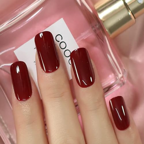 0Burgundy red glossy