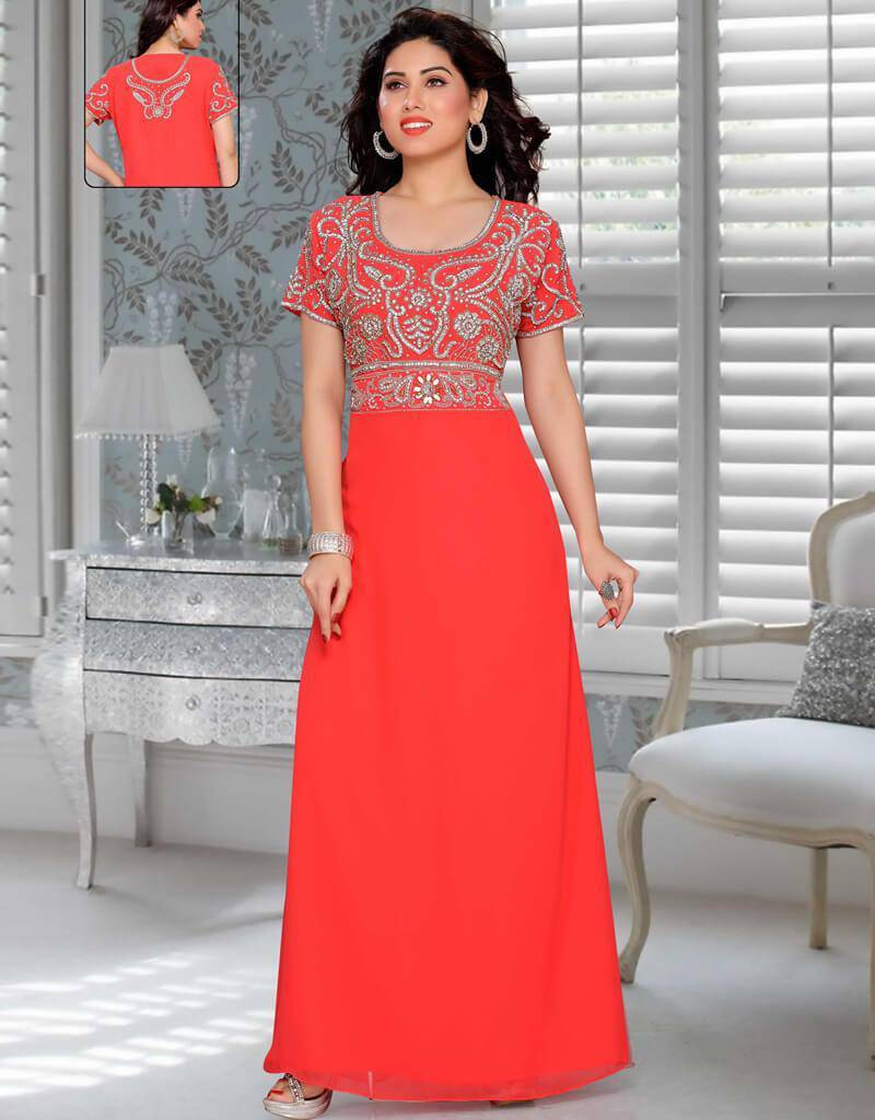 Elegant A-Line Islamic Kaftan Dress for Women - Modest Muslim Abaya - Perfect for Eid, Prayer & Special Occasions