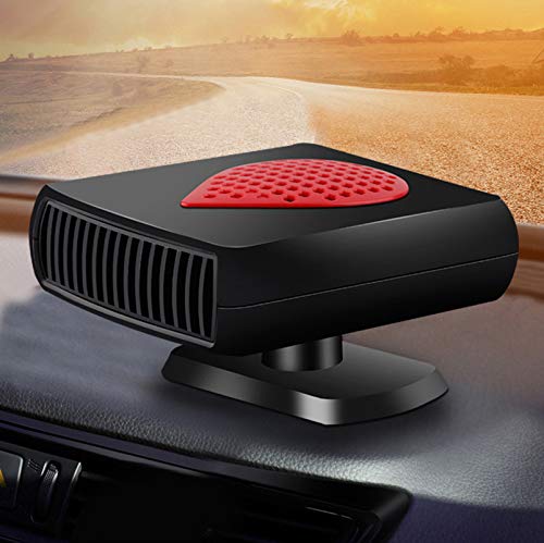 12V/24V 150W Portable Car Heater Fan & Defroster - 3-in-1 Heating, Cooling & Air Purifier for Winter Defrosting & Summer Ventilation - Ideal for Trucks, SUVs & Vehicles