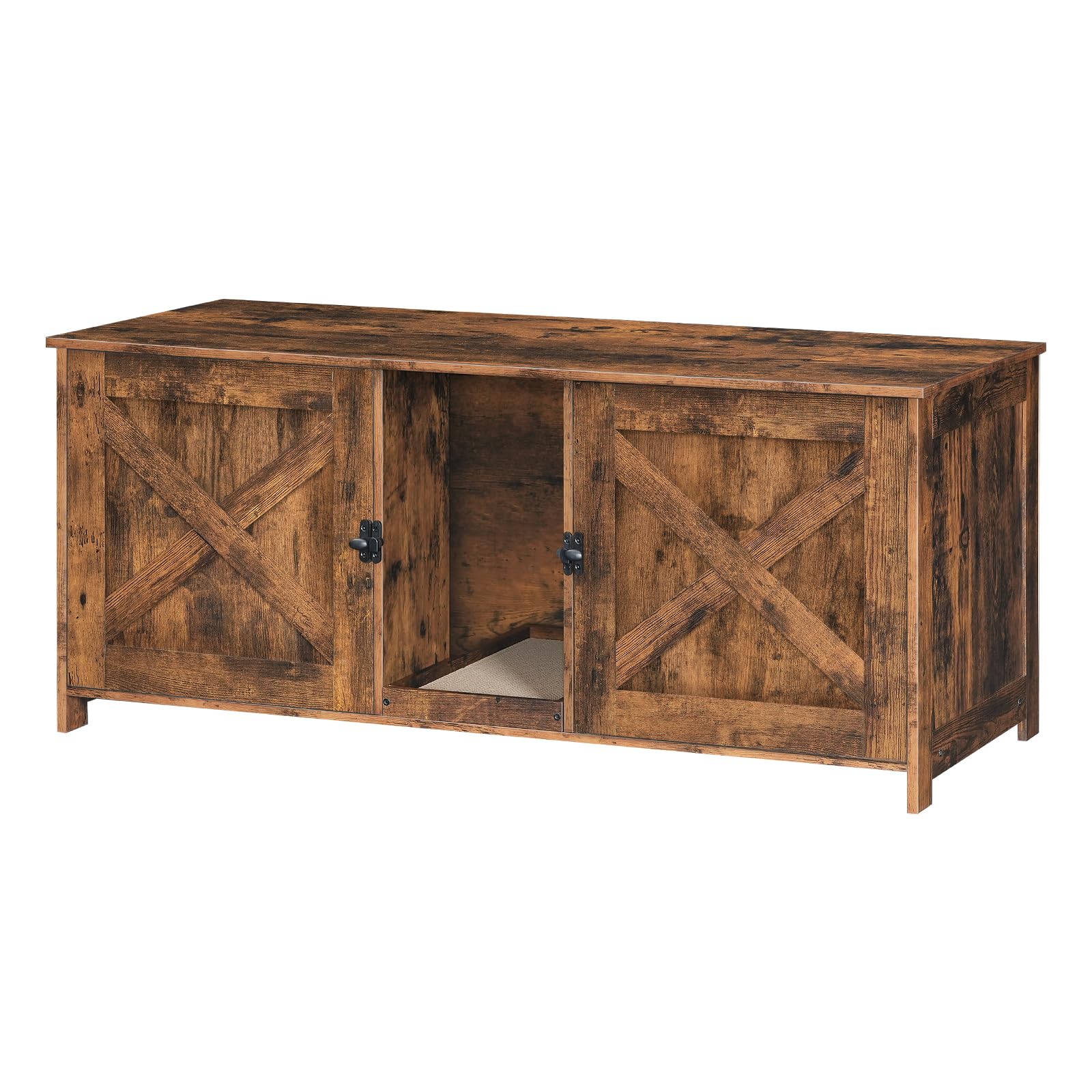 Hidden Cat Litter Box Furniture for 2 Cats - 47.2
