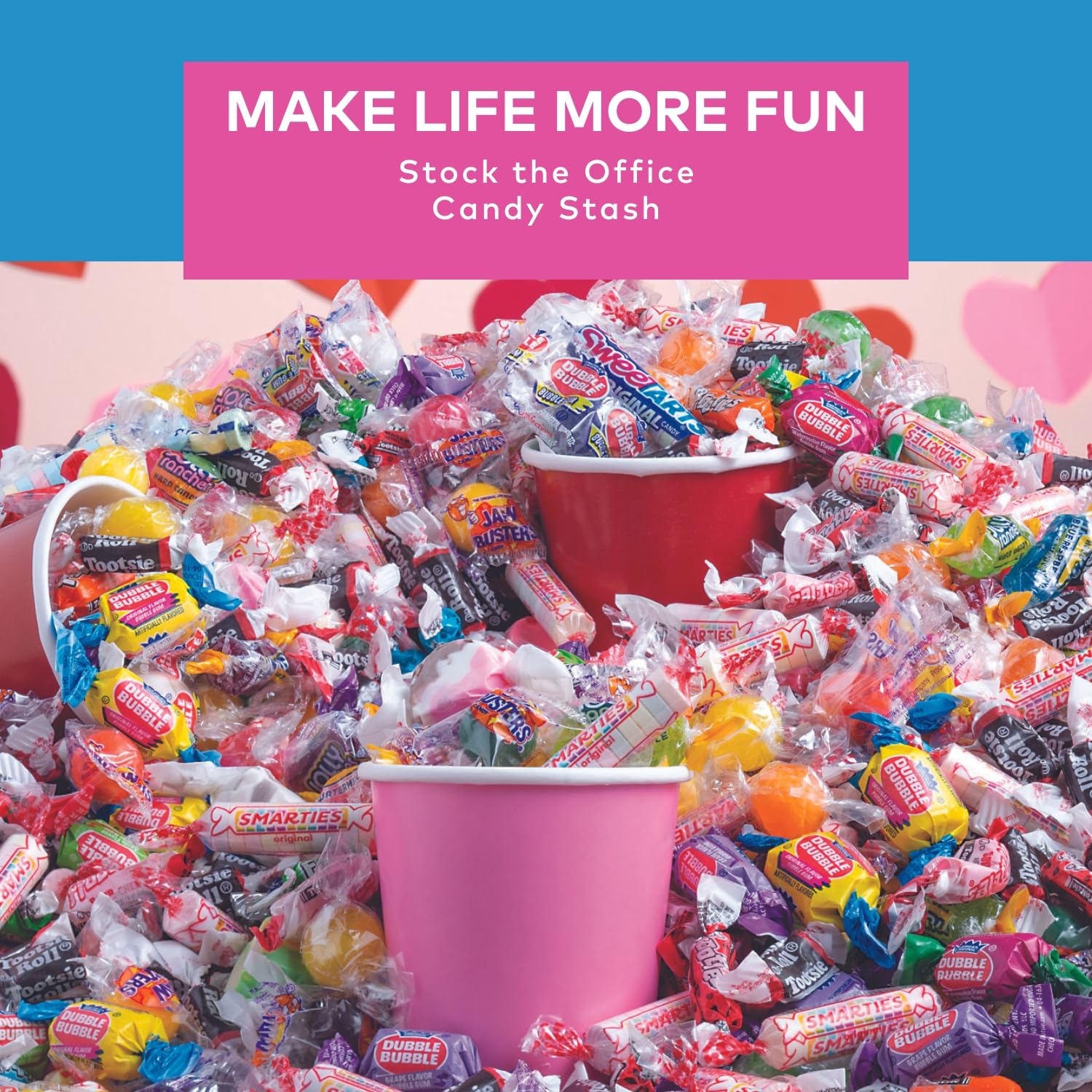 3000 Pieces Bulk Individually Wrapped Candy Variety Pack (30 lbs) - Perfect for Parades, Piñatas, Carnivals, Office Parties, Birthday Favors, Halloween, Easter, 4th of July & Bible Study Events - Great for Goodie Bags, Party Supplies & Holiday Celebrations