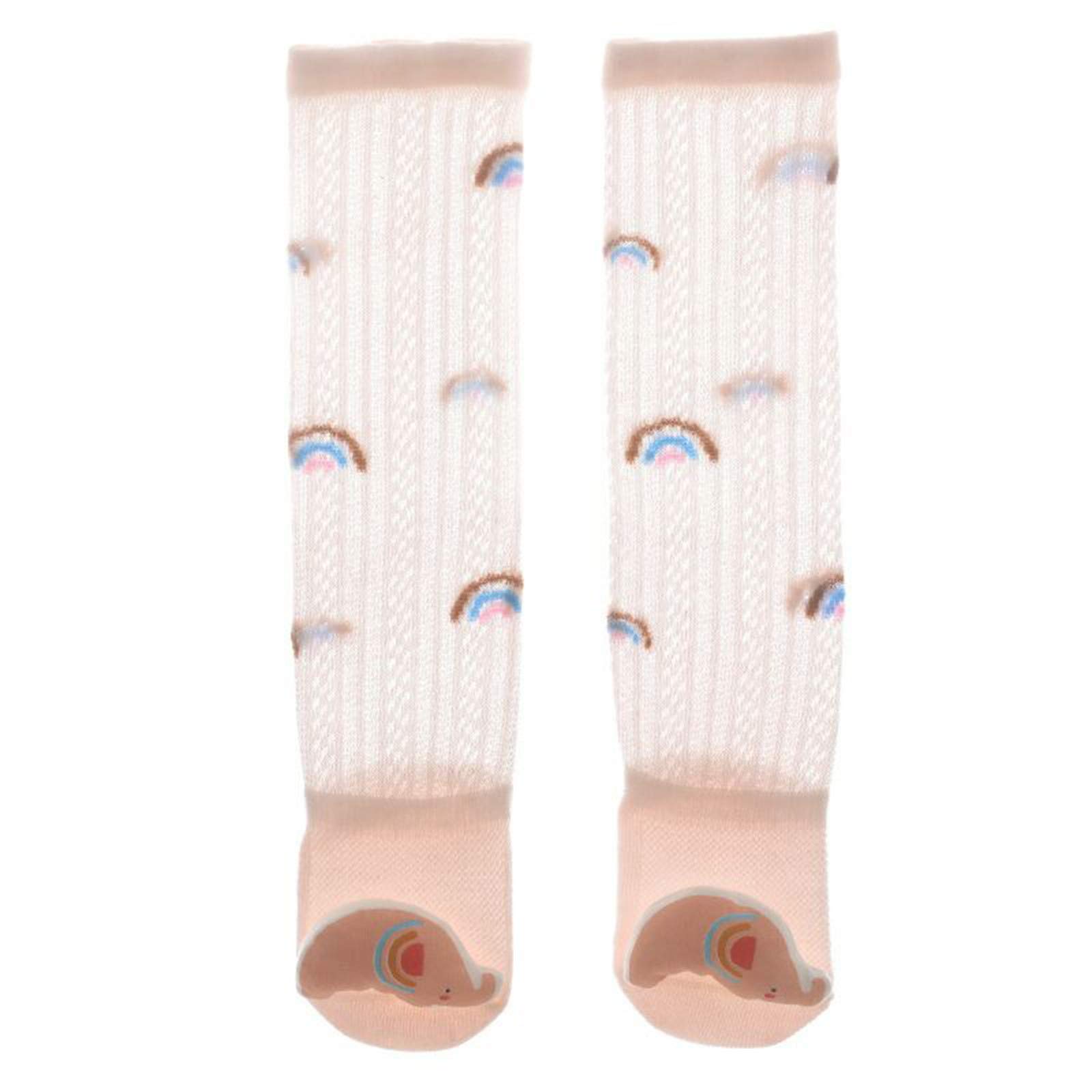 Baby Knee High Socks for Infants & Toddlers - Soft Cotton Newborn Stockings with Cute Animal Designs - Cozy Uniform Socks for Boys & Girls - Perfect for Playtime, School Uniforms & Everyday Wear
