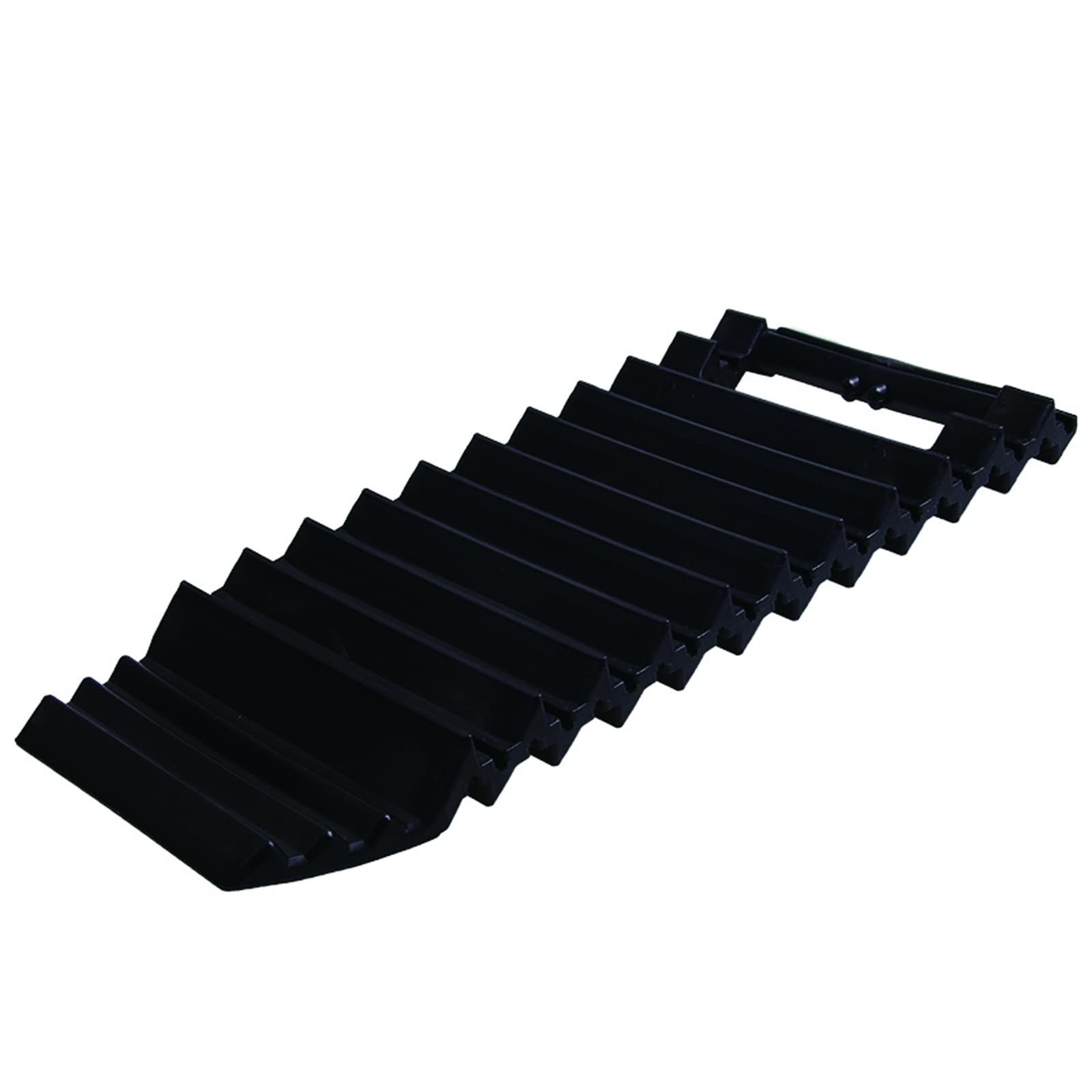1 Pack Durable Offroad Recovery Traction Tracks for Sand, Snow & Mud - Emergency Tire Traction Mats for Cars & Trucks (Black) - Perfect for 4x4 Adventures, Winter Driving & Offroad Recovery