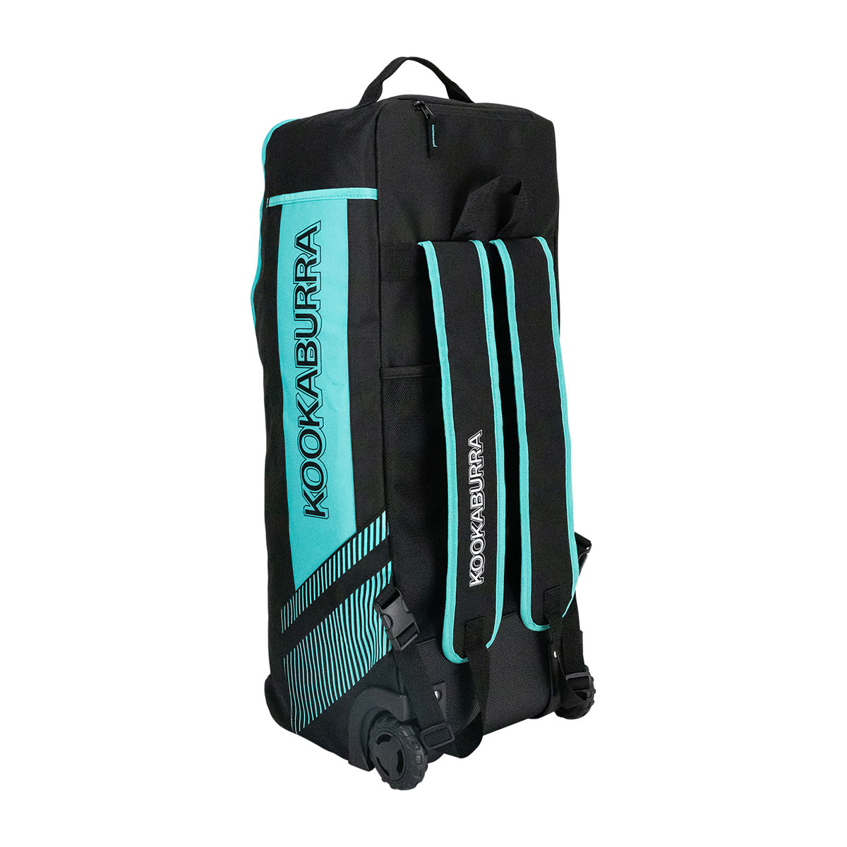 Kookaburra WD6000 Wheelie Duffle Bag - Large Rolling Travel Duffel with Wheels for Gym, Sports, Camping & Airplane Carry-On Luggage