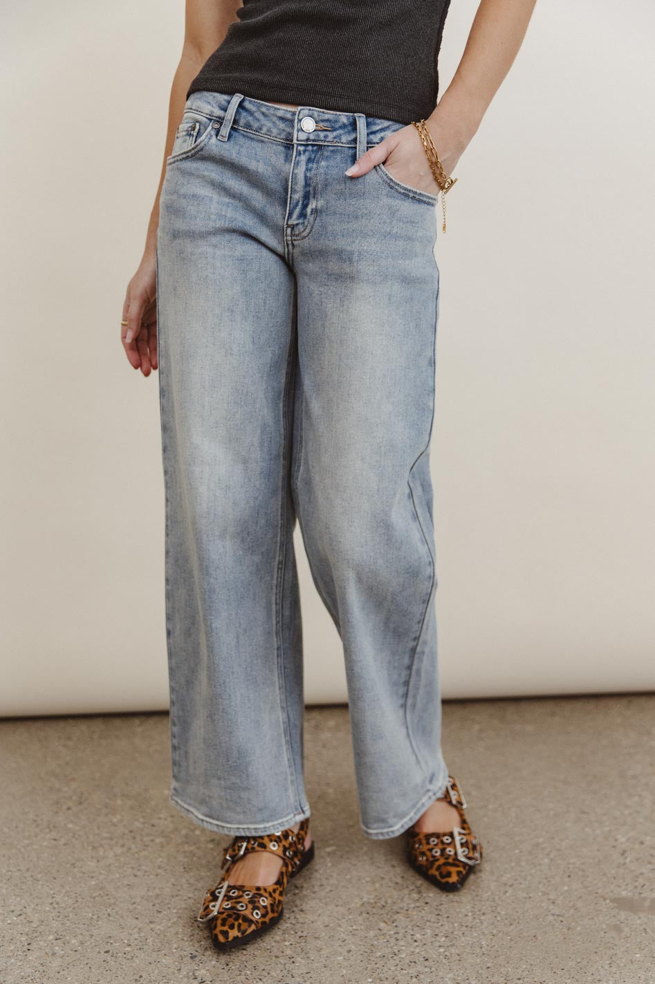 Andrea Women's Straight Leg Jeans - Classic Stretch Denim Pants for Casual Wear & Everyday Comfort | Office, Weekend, Date Night Outfits