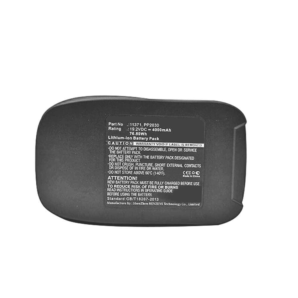 Synergy Digital 19.2V 4000mAh Li-ion Replacement Battery for Craftsman 11371, 11374, 11375, 11376, 130285003, 17300 - Compatible with Craftsman Power Tools - Perfect for Drilling, Sawing & DIY Projects