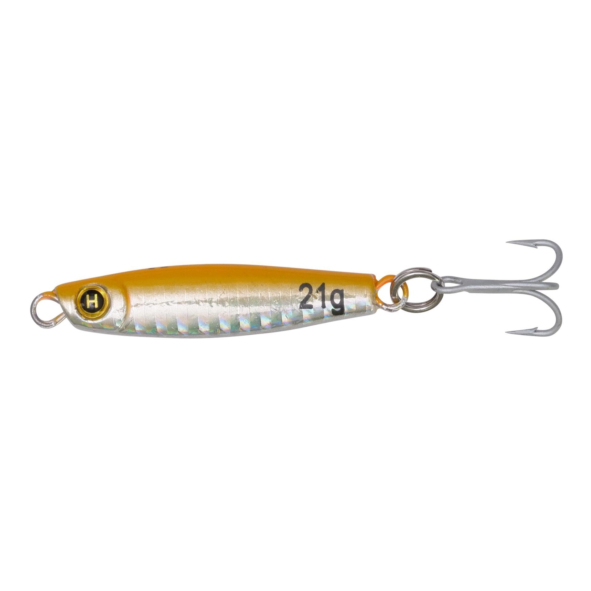 Premium Hogy Heavy Minnow Jigs with VMC Treble Hooks - Saltwater Fishing Lures for Bass, Walleye & Trout - Ideal for Trolling, Casting & Jigging in Freshwater & Ocean