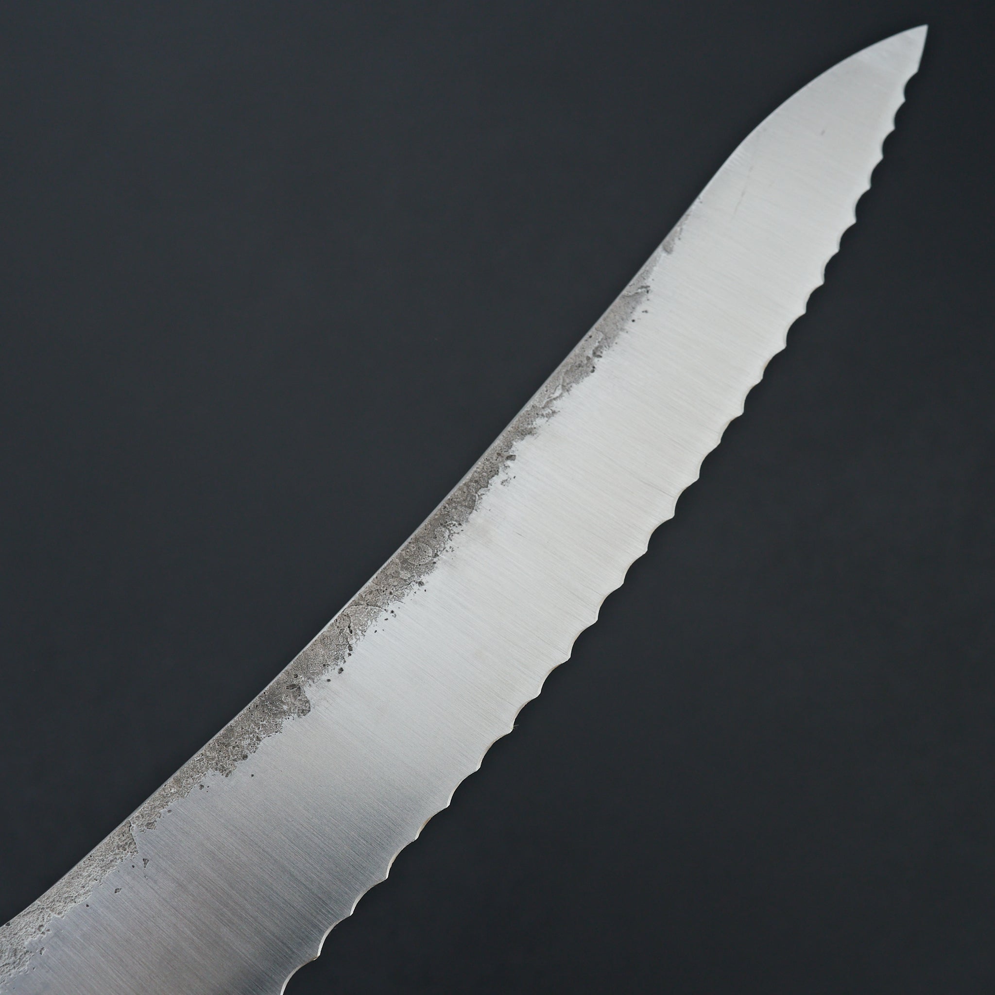 Premium Hyde Handmade Mallee Burl Bread Knife 240mm - Sharp Stainless Steel Blade for Slicing Bread, Cakes & Pastries - Perfect for Home Bakers & Professional Kitchens