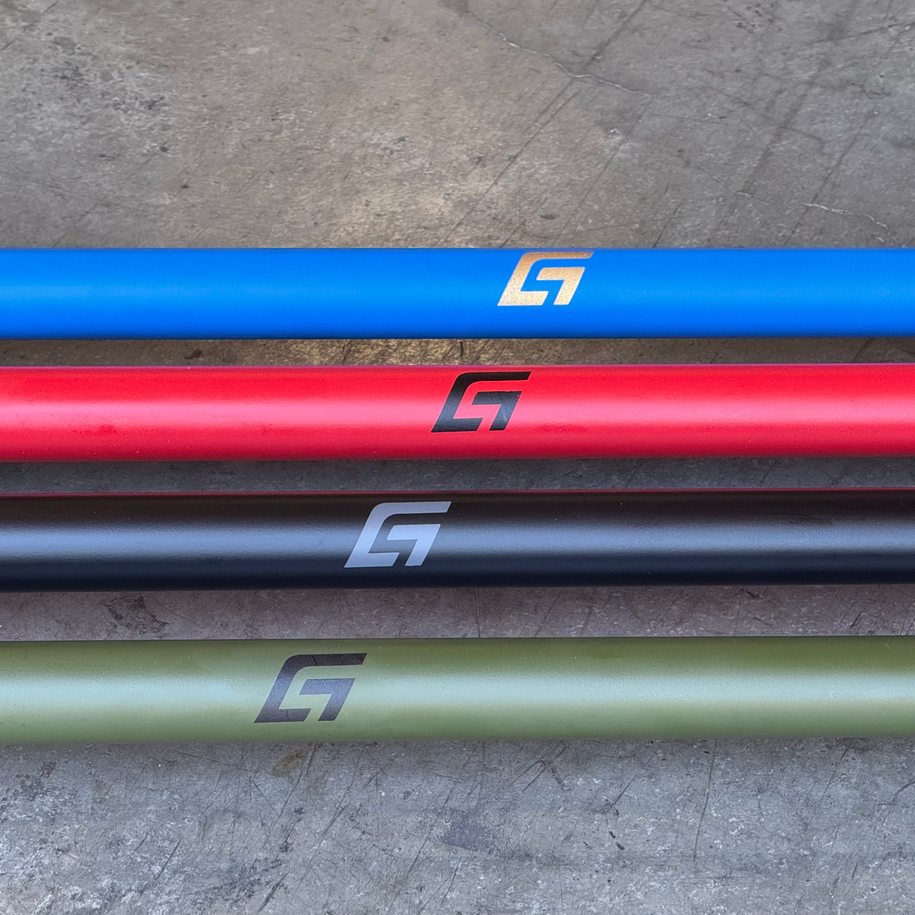 GIANT 20kg Hybrid Bar 2.0 with Cerakote Coating - Premium Olympic Weightlifting Bar for CrossFit, Powerlifting & Home Gym Workouts