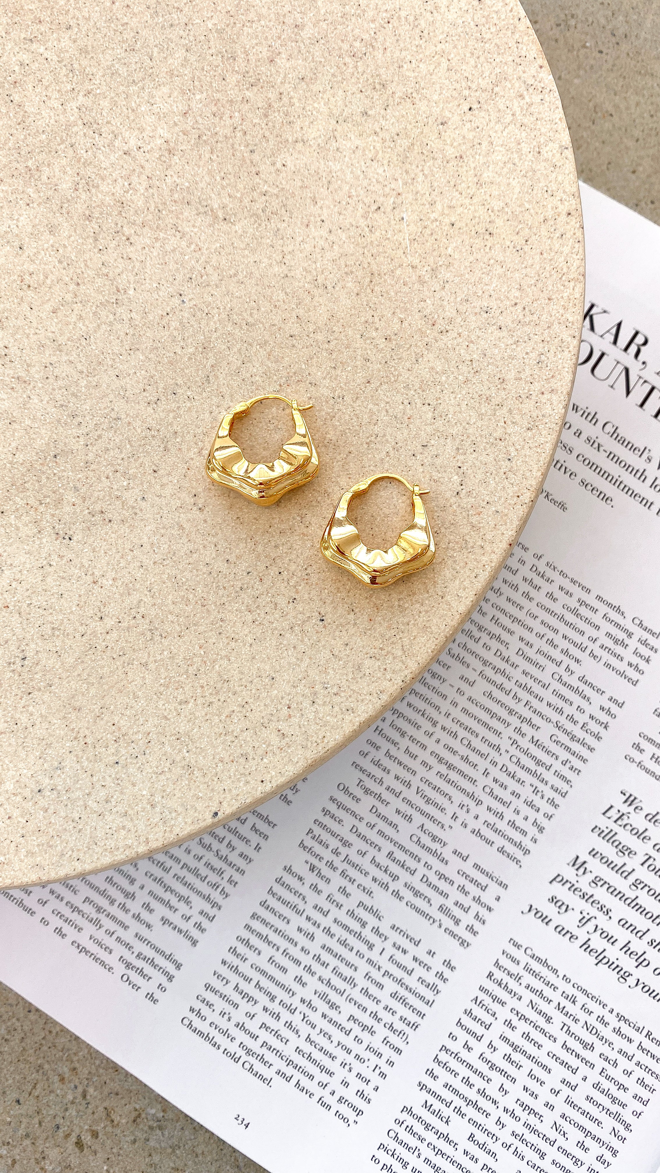 Jaetyn Gold Earrings for Women - Elegant & Stylish Jewelry for Parties, Weddings & Everyday Wear